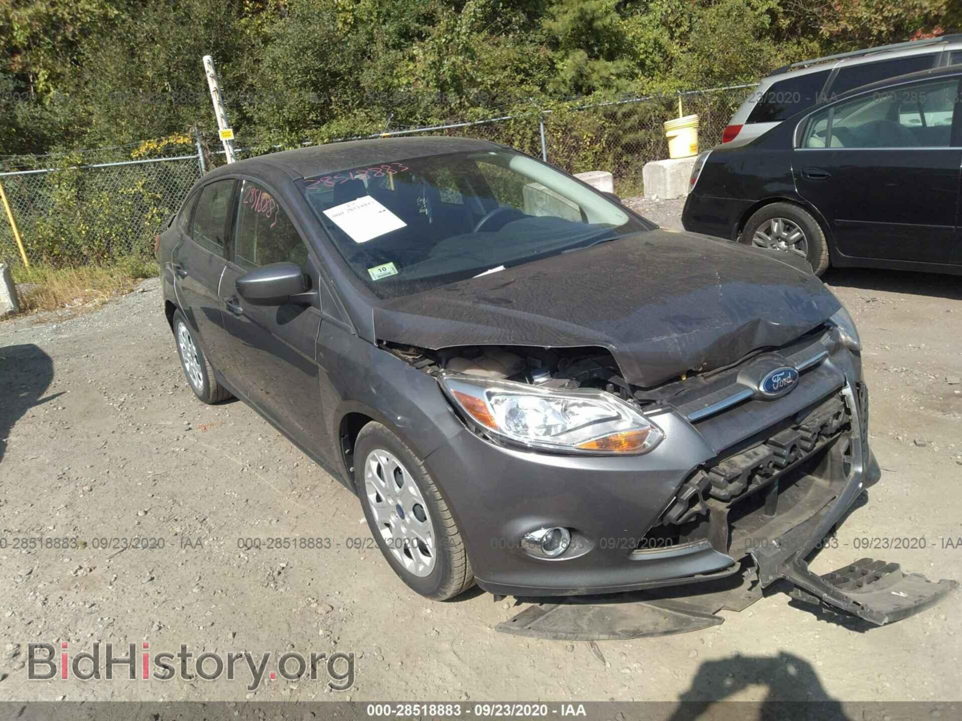 Фотография 1FAHP3F29CL436847 - FORD FOCUS 2012