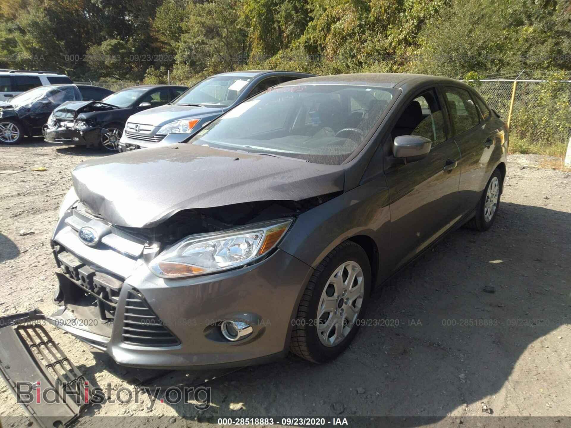 2012 FORD FOCUS - VIN: 1FAHP3F29CL436847 - Фото 2