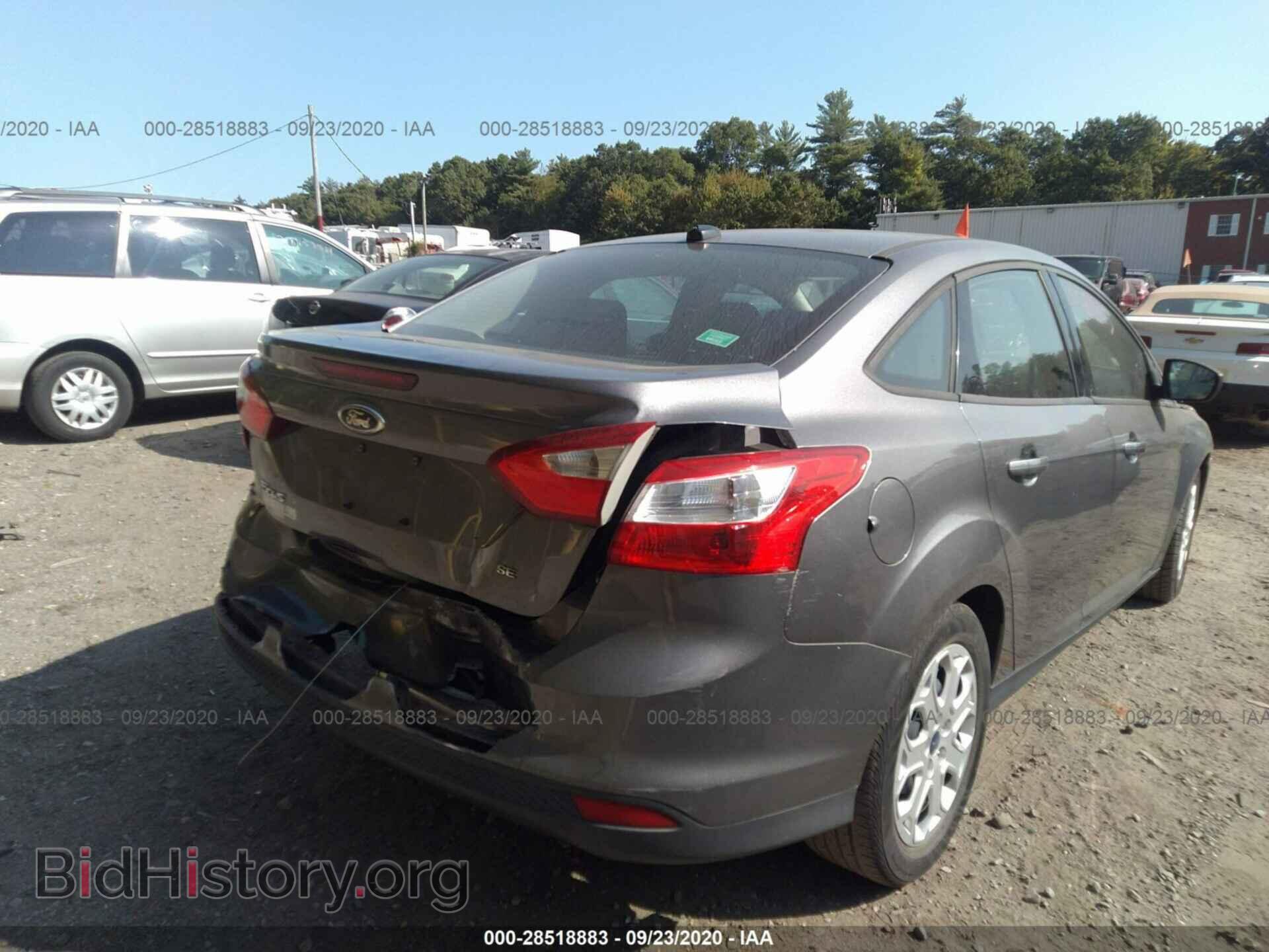 2012 FORD FOCUS - VIN: 1FAHP3F29CL436847 - Фото 4