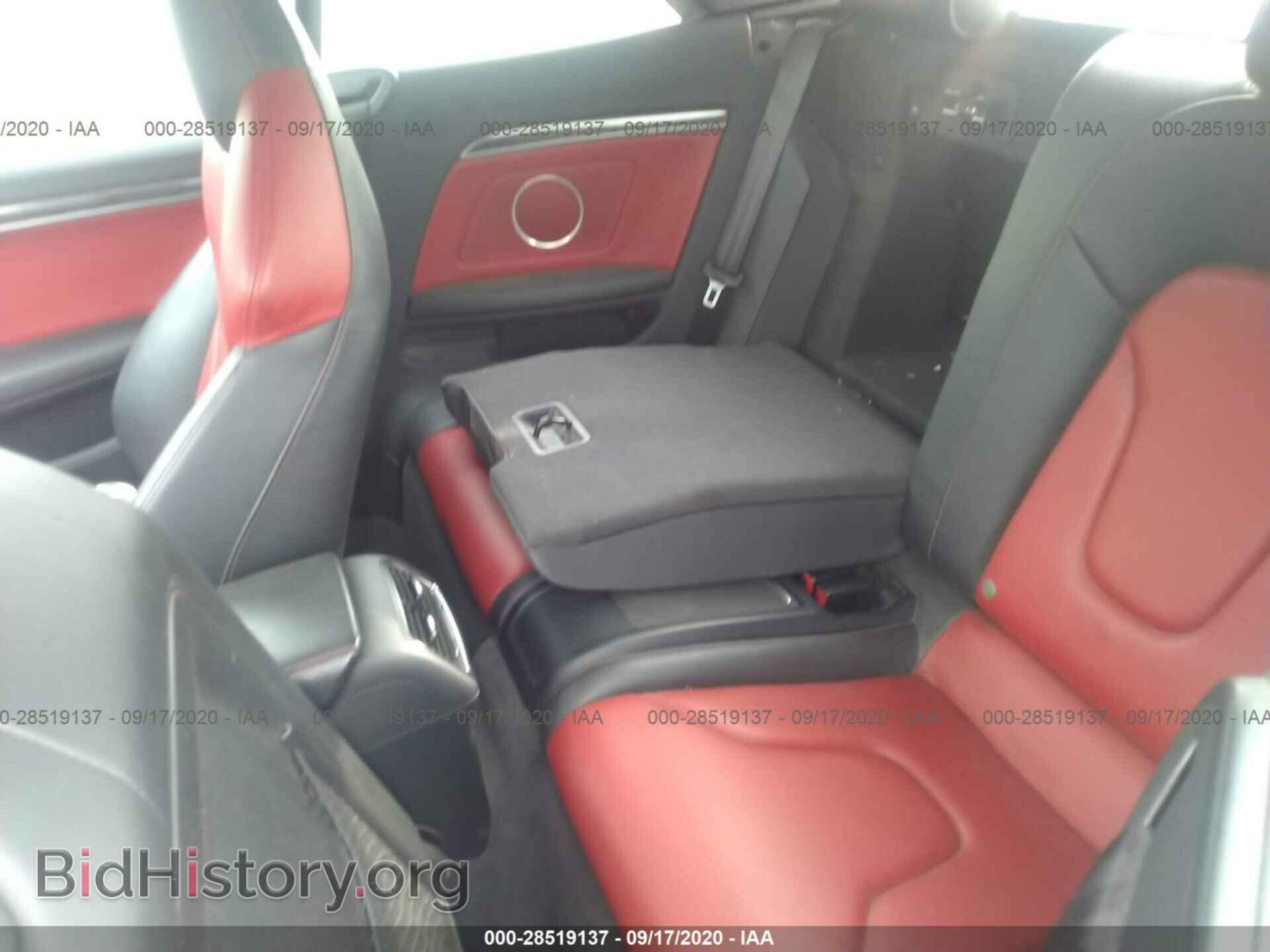 2012 AUDI S5 - VIN: WAUCGAFH4CN007274 - Фото 8