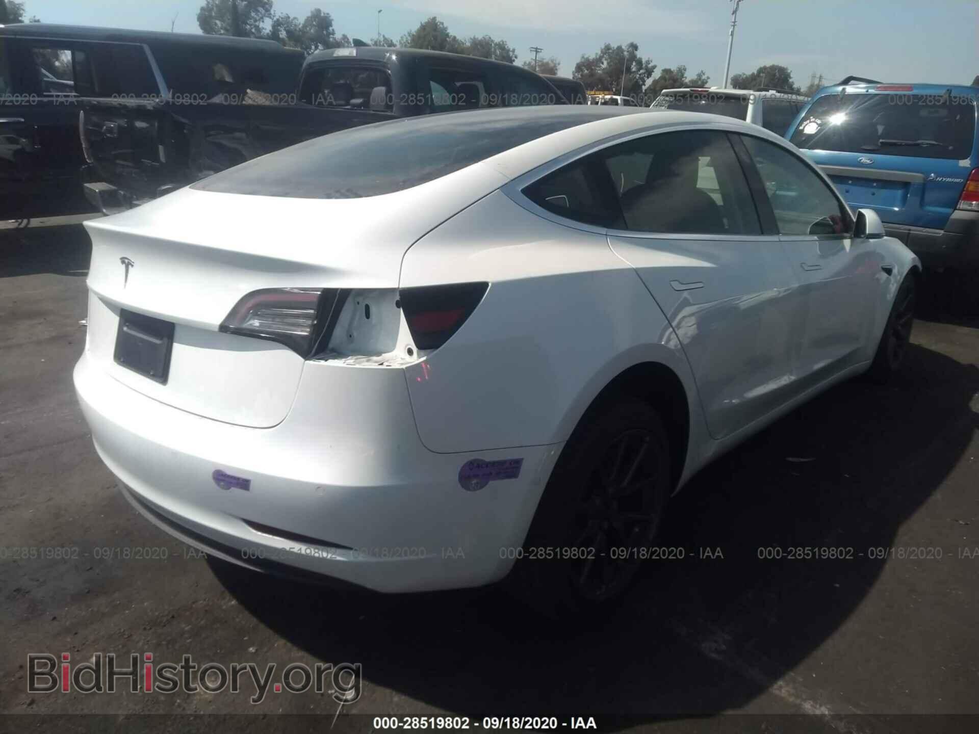 2019 TESLA MODEL 3 - VIN: 5YJ3E1EA0KF401610 - Photo 4