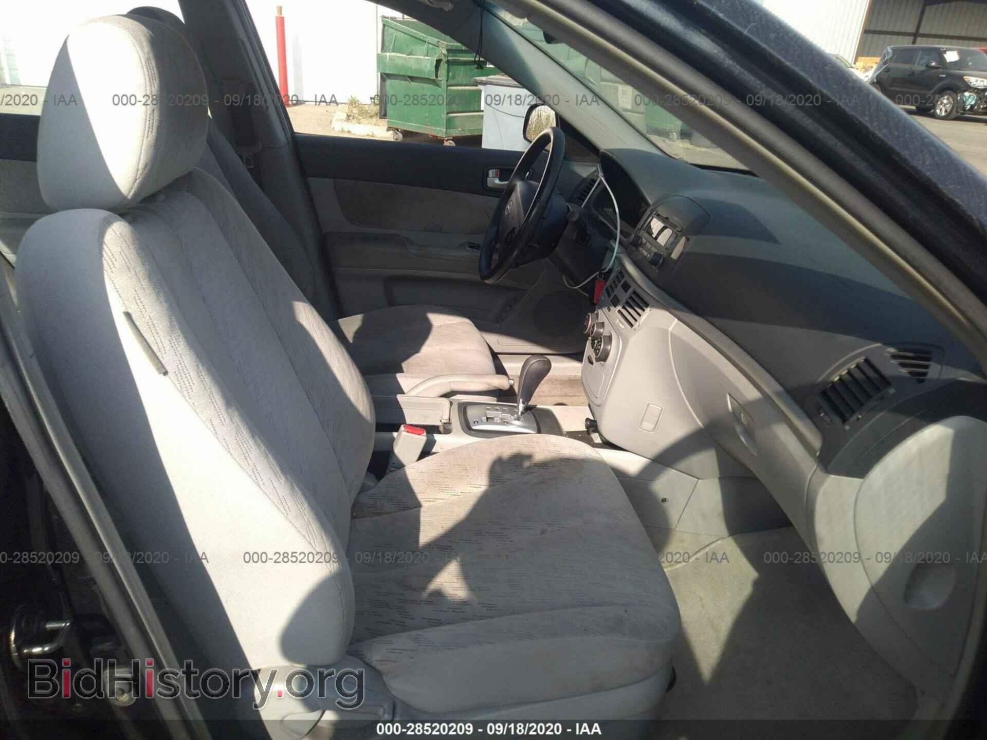2006 HYUNDAI SONATA - VIN: KMHET46CX6A130355 - Фото 5