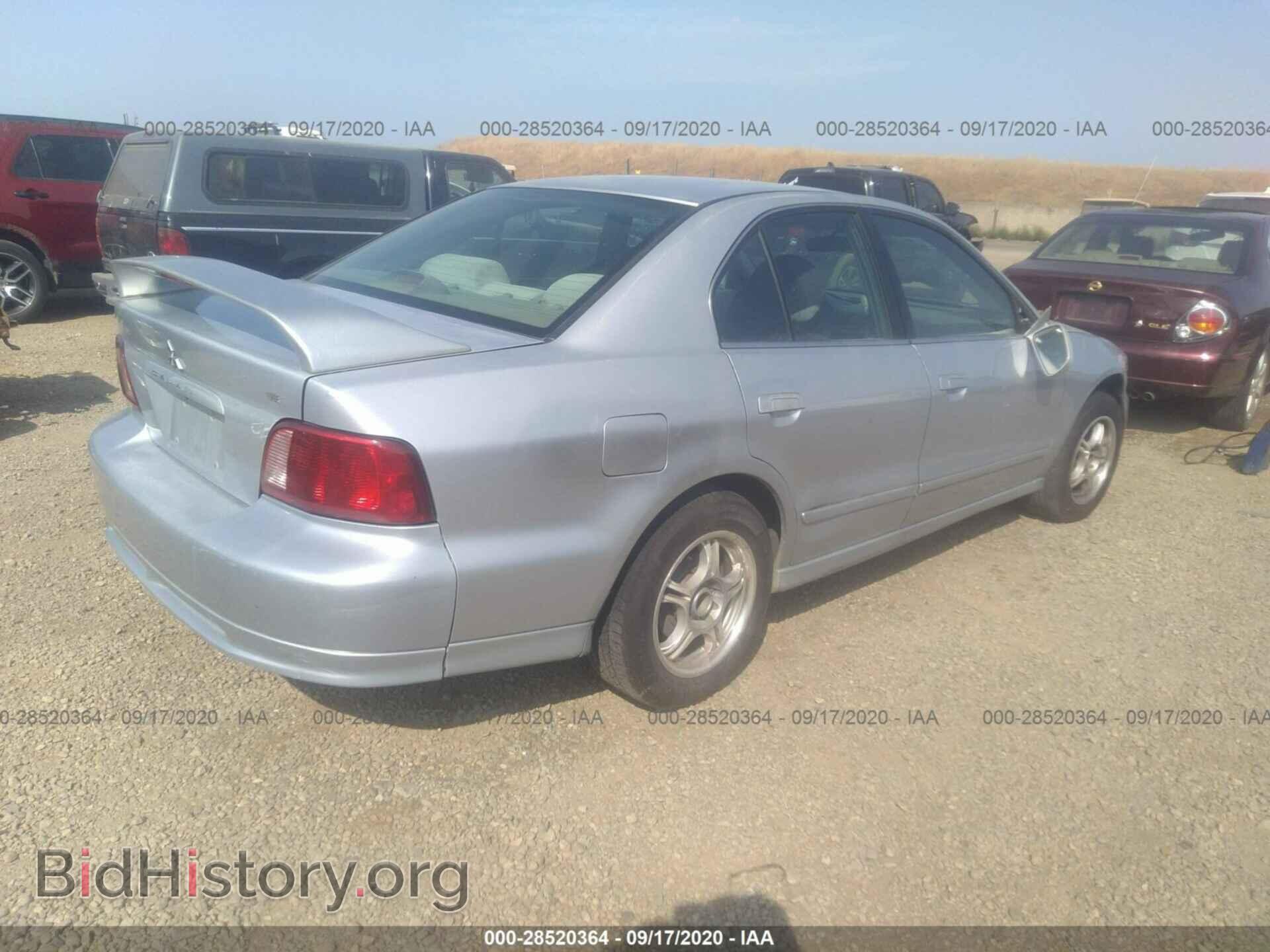 2002 MITSUBISHI GALANT - VIN: 4A3AA46G22E121452 - Фото 4