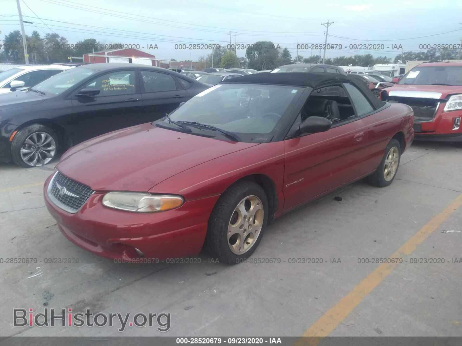 1999 CHRYSLER SEBRING - VIN: 3C3EL55H9XT553109 - Фото 2