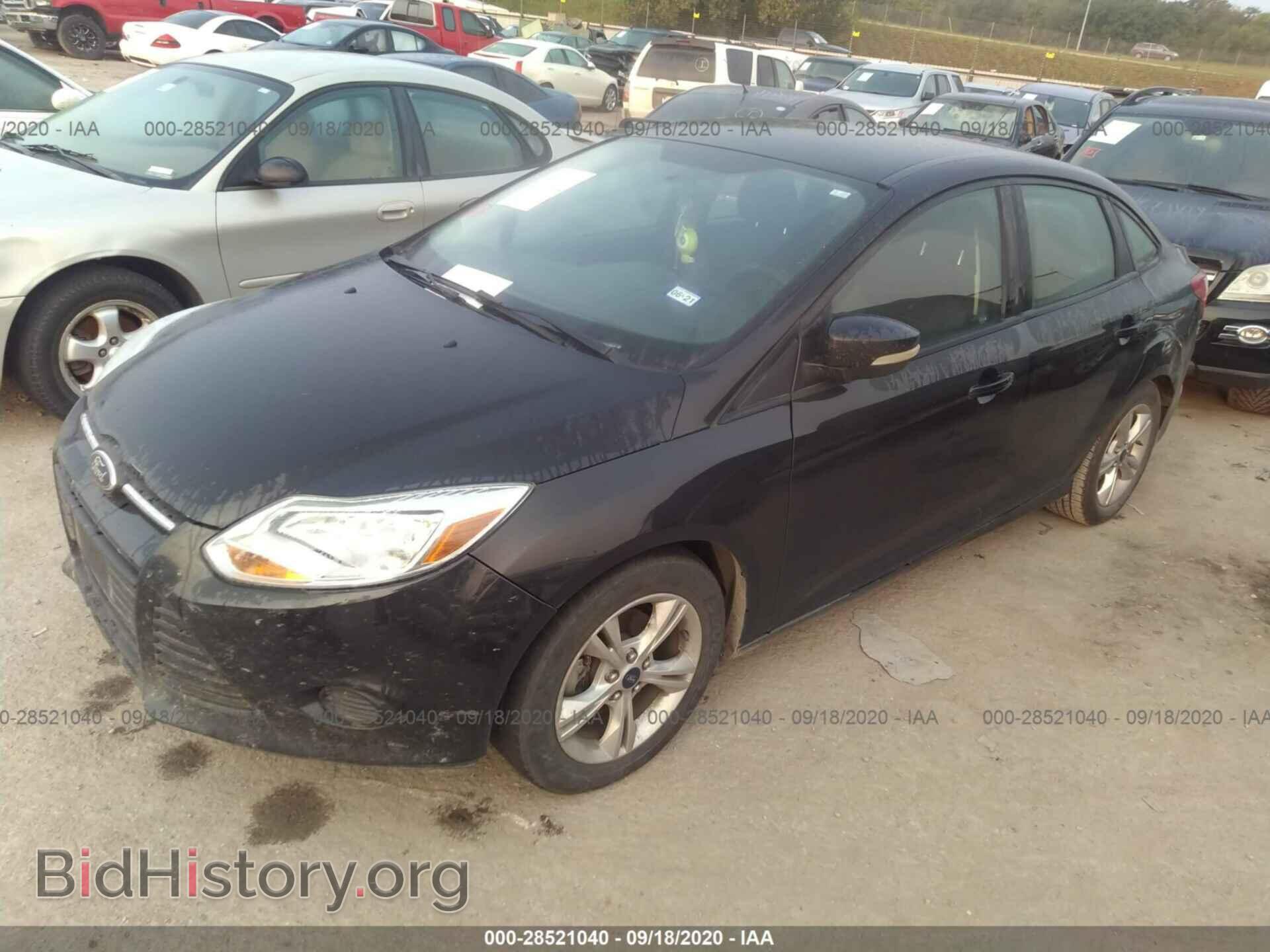 2014 FORD FOCUS - VIN: 1FADP3F27EL196618 - Фото 2