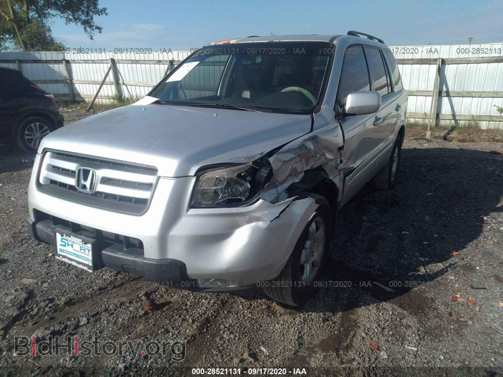 2006 HONDA PILOT - VIN: 5FNYF28676B013408 - Фото 2
