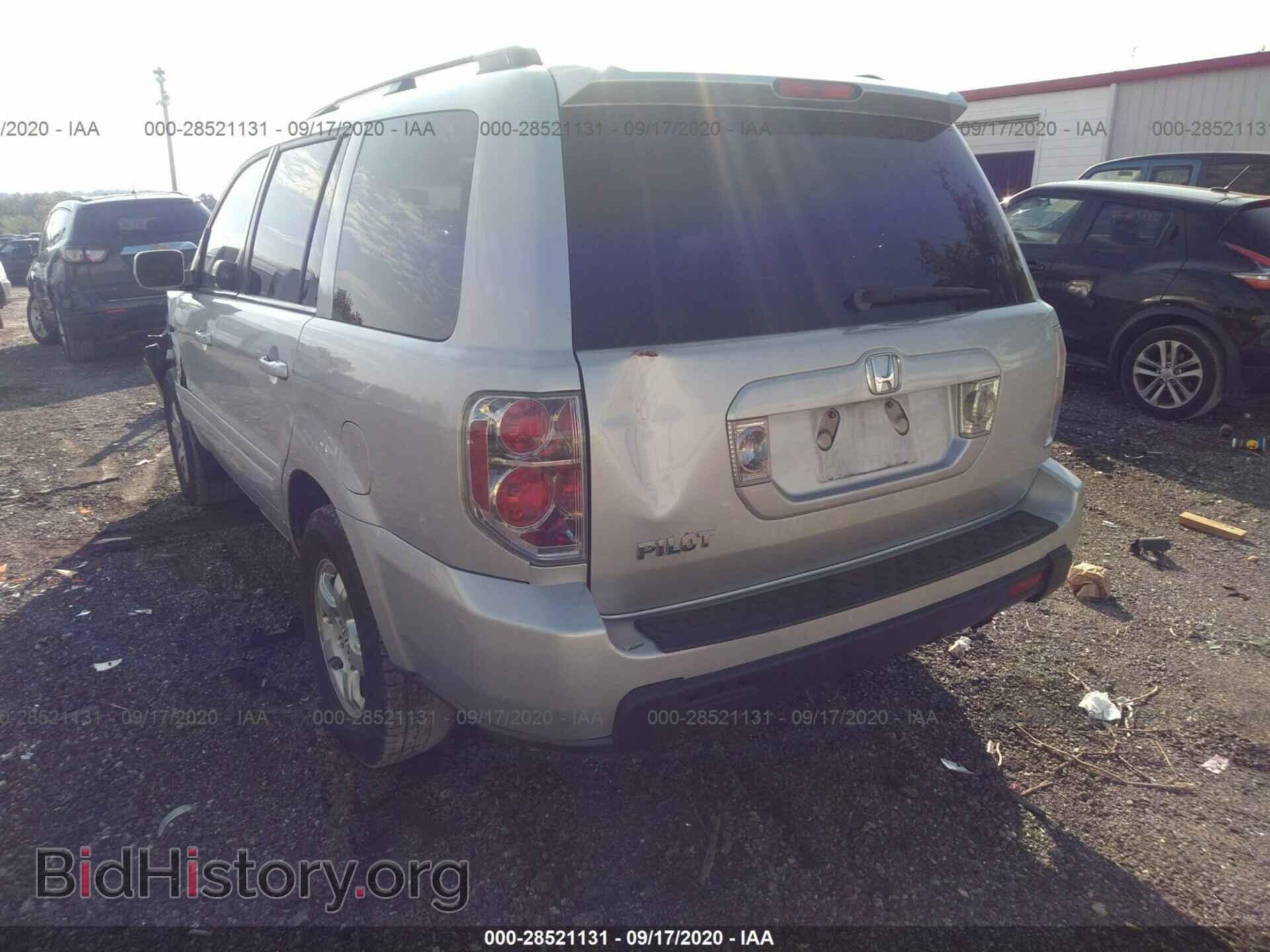 2006 HONDA PILOT - VIN: 5FNYF28676B013408 - Фото 3
