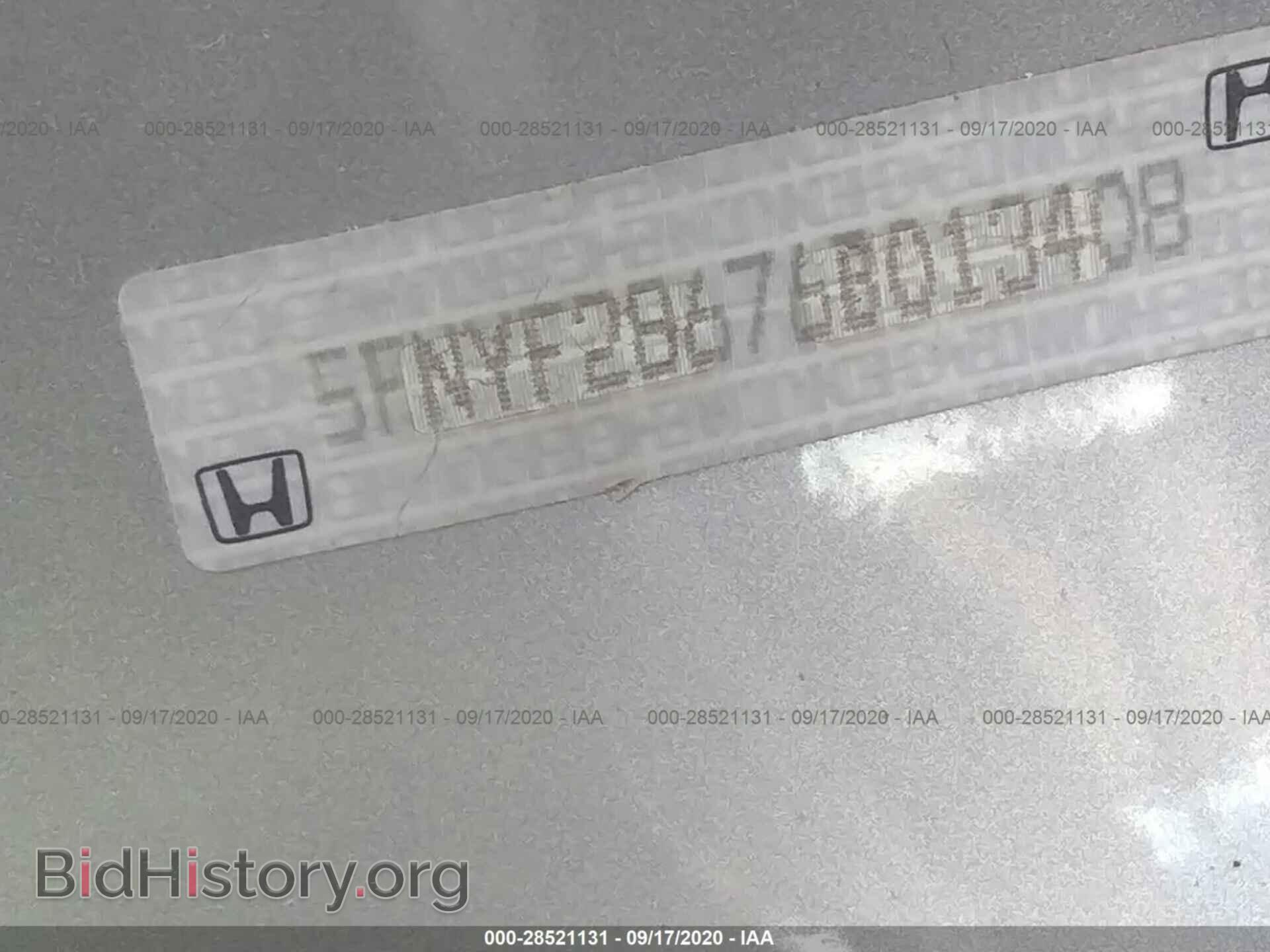 2006 HONDA PILOT - VIN: 5FNYF28676B013408 - Фото 9