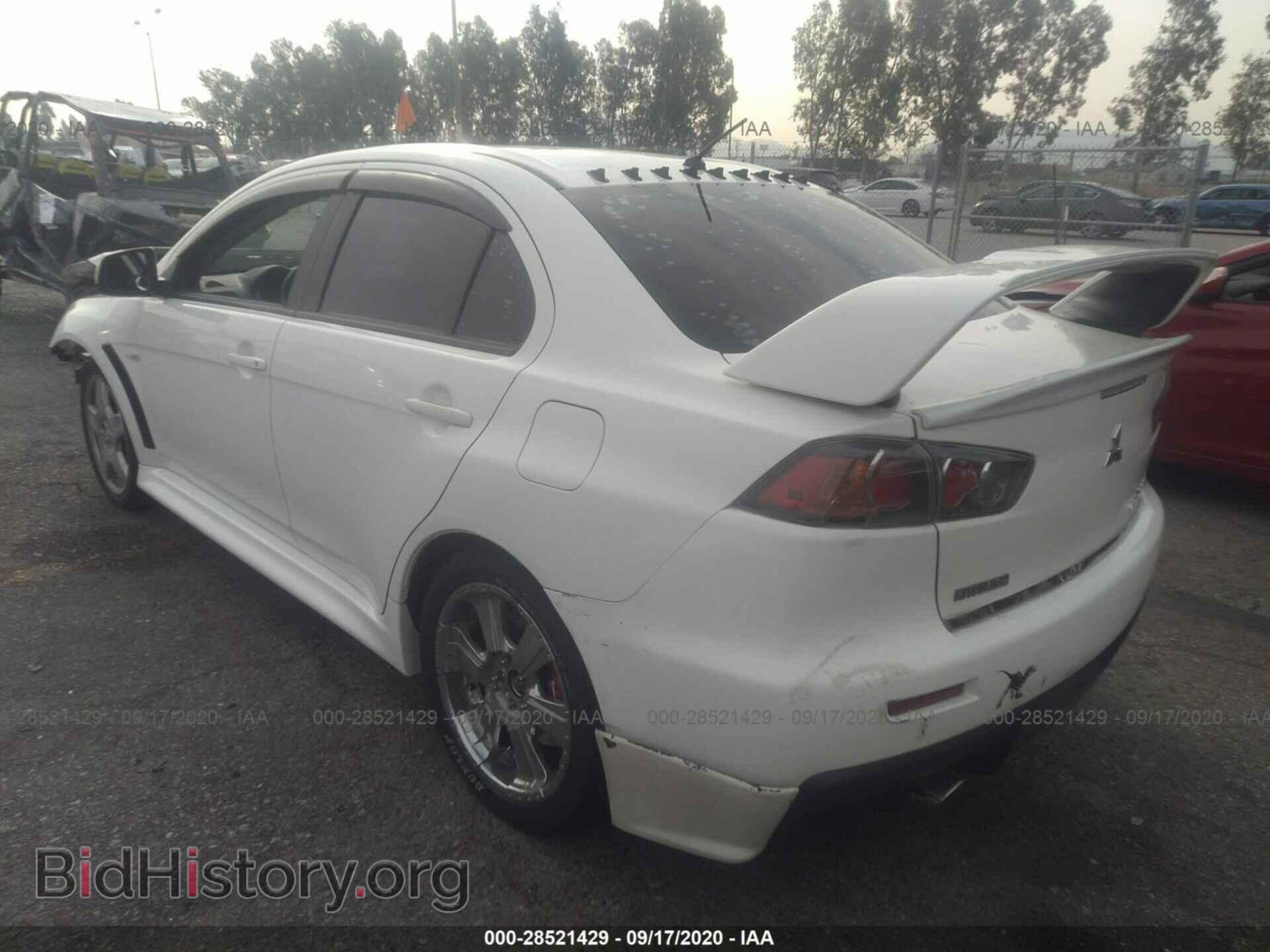 2013 MITSUBISHI LANCER EVOLUTION - VIN: JA32W8FV0DU016642 - Фото 3