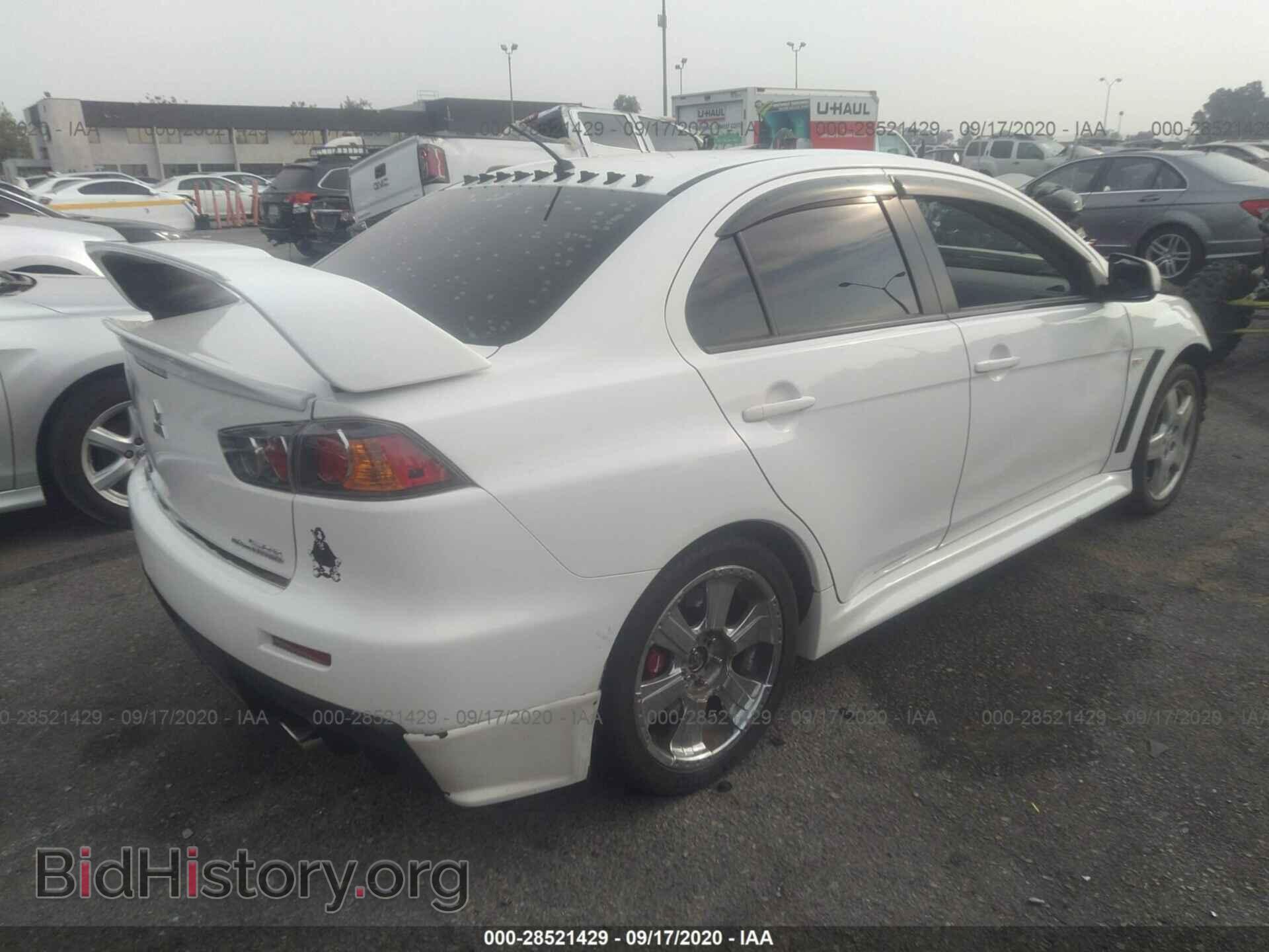 2013 MITSUBISHI LANCER EVOLUTION - VIN: JA32W8FV0DU016642 - Фото 4