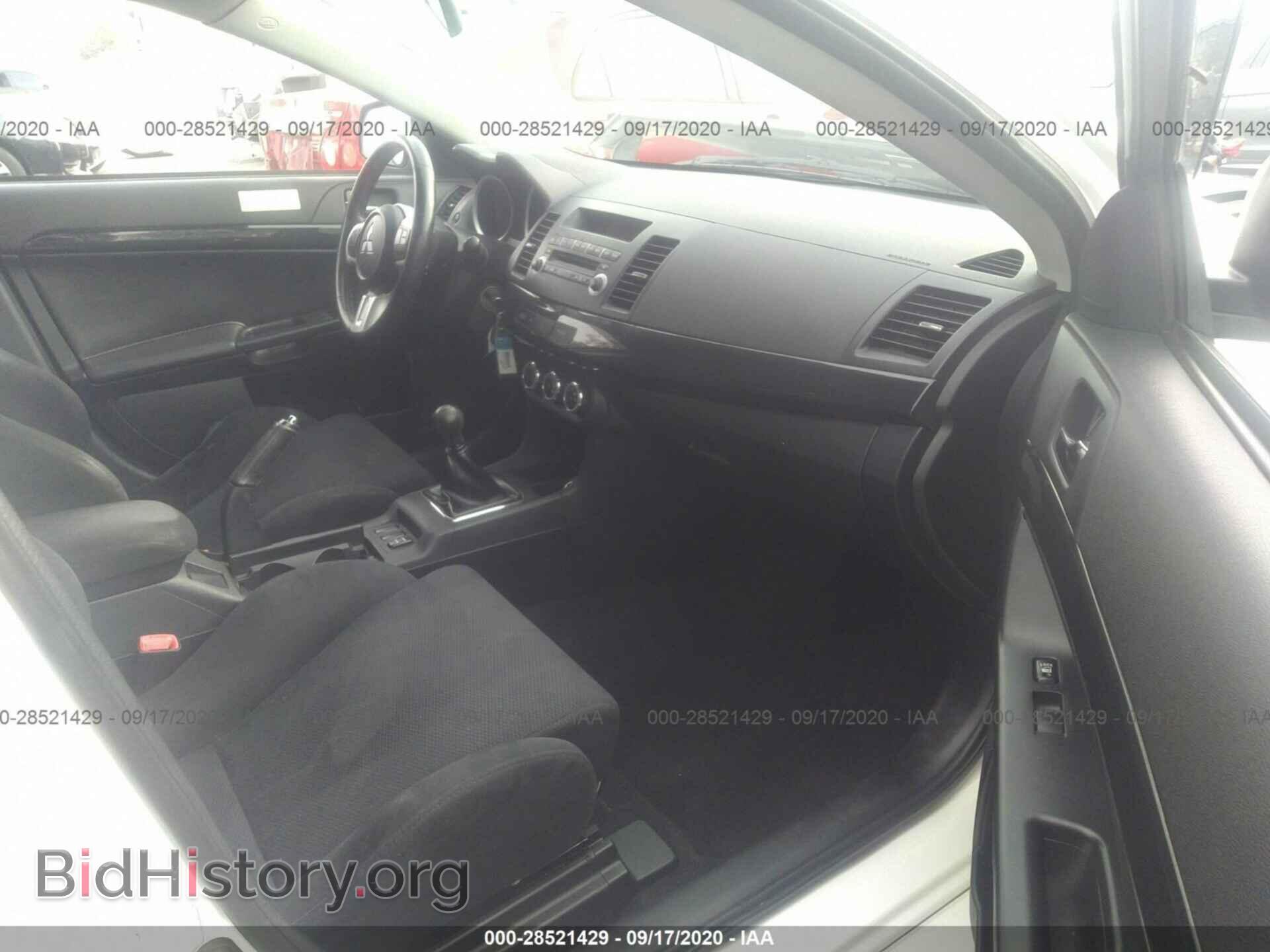 2013 MITSUBISHI LANCER EVOLUTION - VIN: JA32W8FV0DU016642 - Фото 5