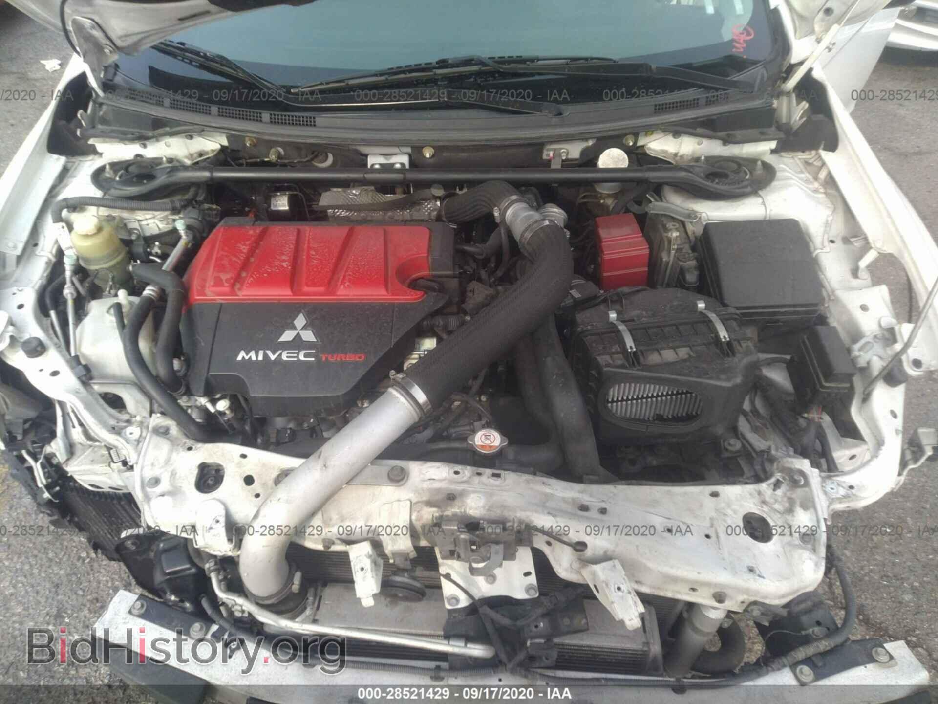 2013 MITSUBISHI LANCER EVOLUTION - VIN: JA32W8FV0DU016642 - Фото 10