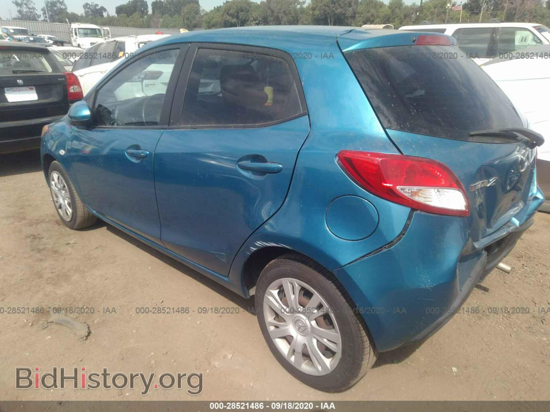 2011 MAZDA MAZDA2 - VIN: JM1DE1HY3B0109543 - Фото 3