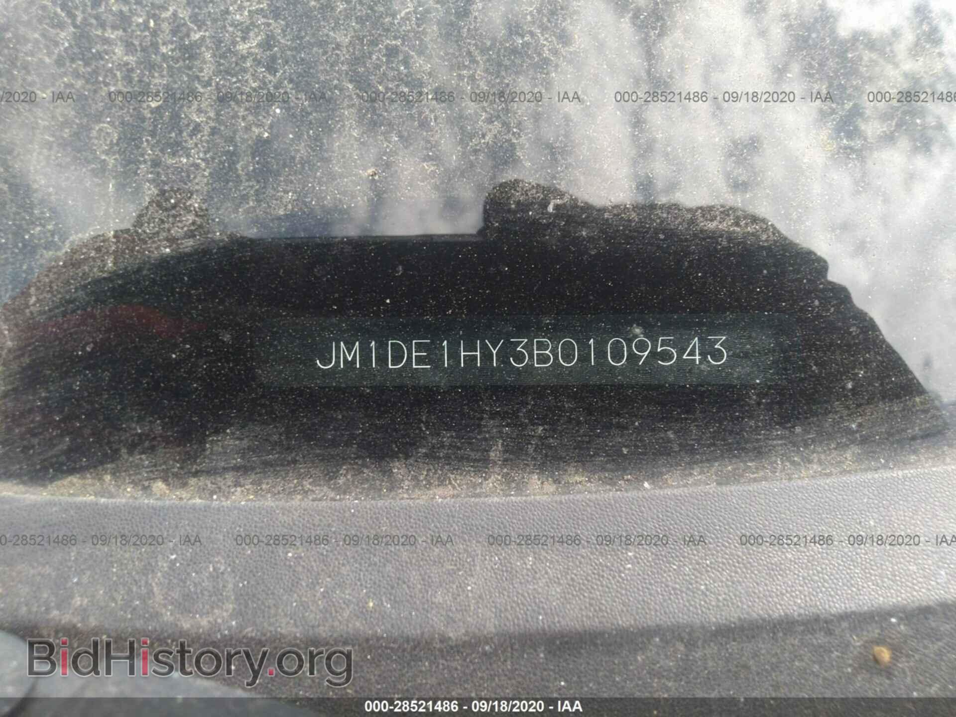 2011 MAZDA MAZDA2 - VIN: JM1DE1HY3B0109543 - Фото 9