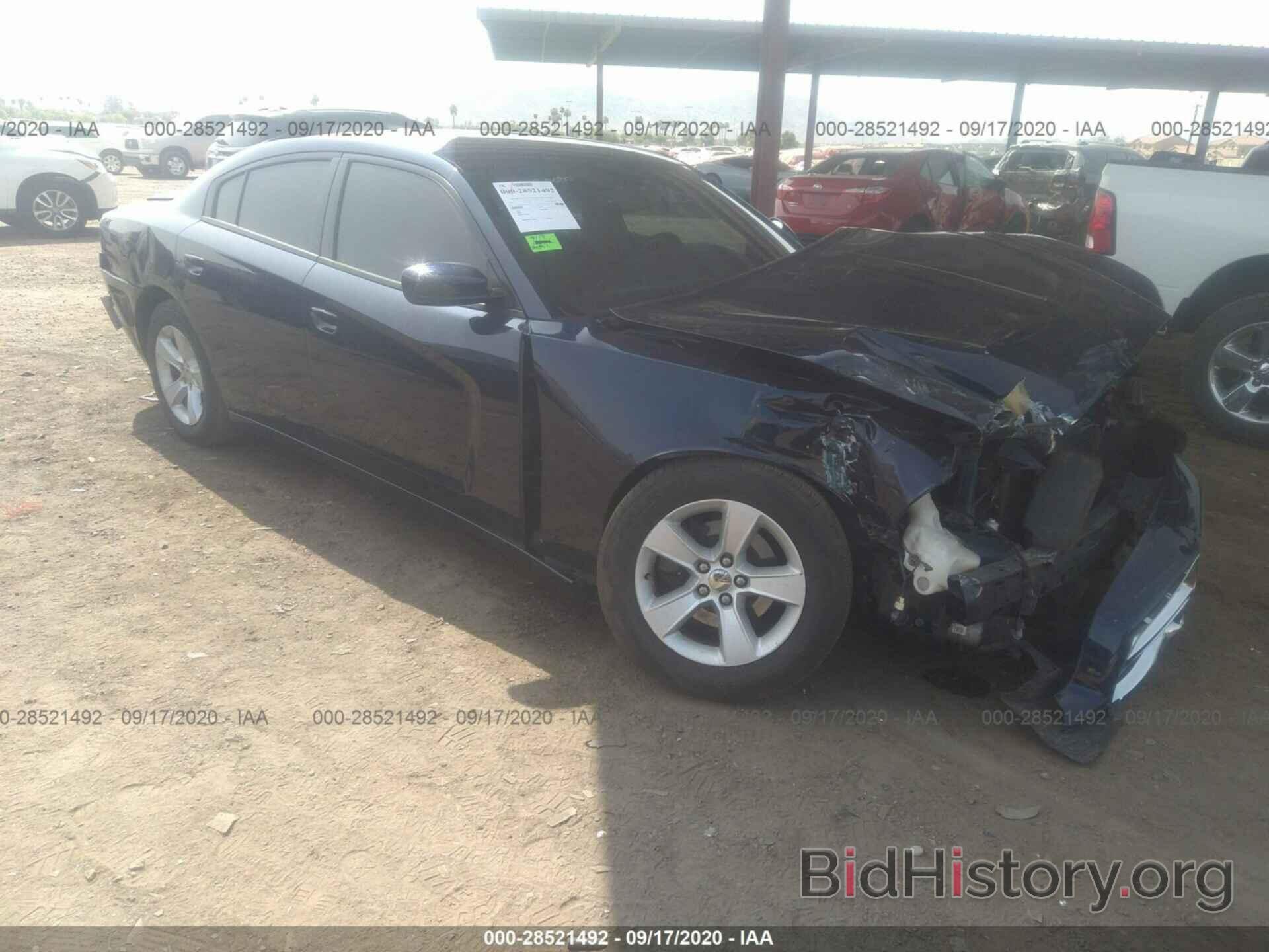 Photo 2C3CDXBG6DH660473 - DODGE CHARGER 2013