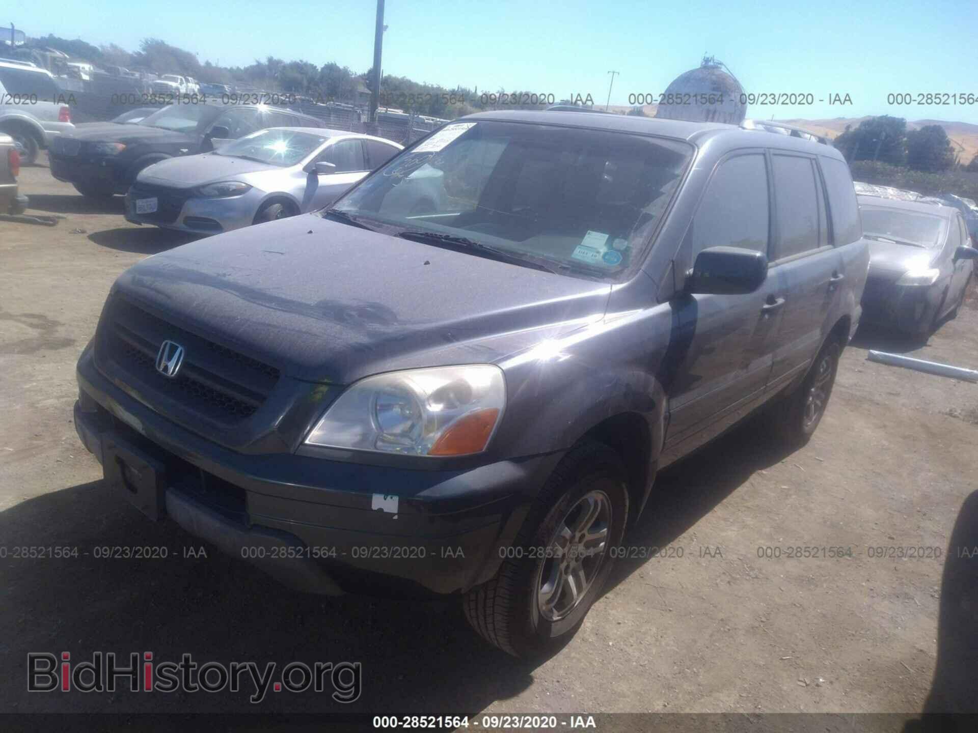 2005 HONDA PILOT - VIN: 5FNYF18535B005144 - Фото 2