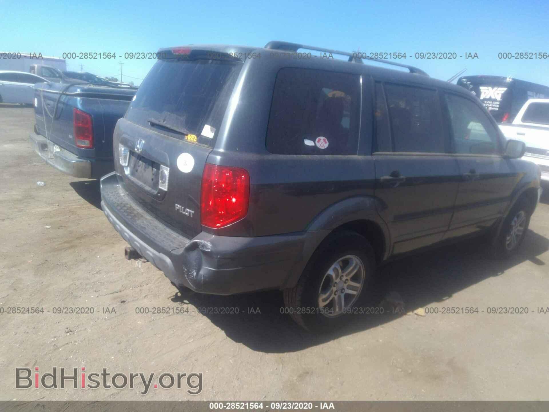 2005 HONDA PILOT - VIN: 5FNYF18535B005144 - Фото 4