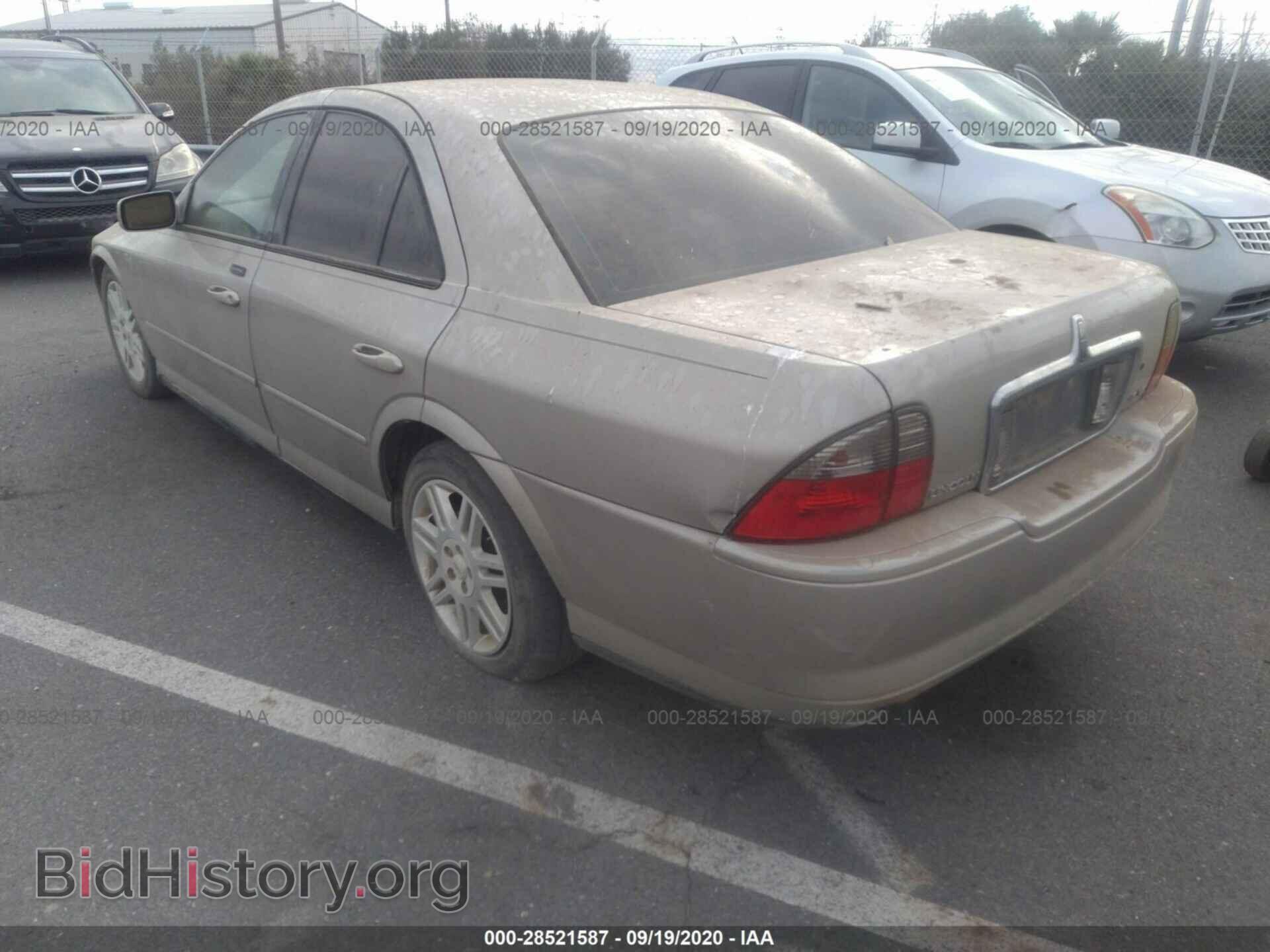 2004 LINCOLN LS - VIN: 1LNHM87A34Y636418 - Фото 3