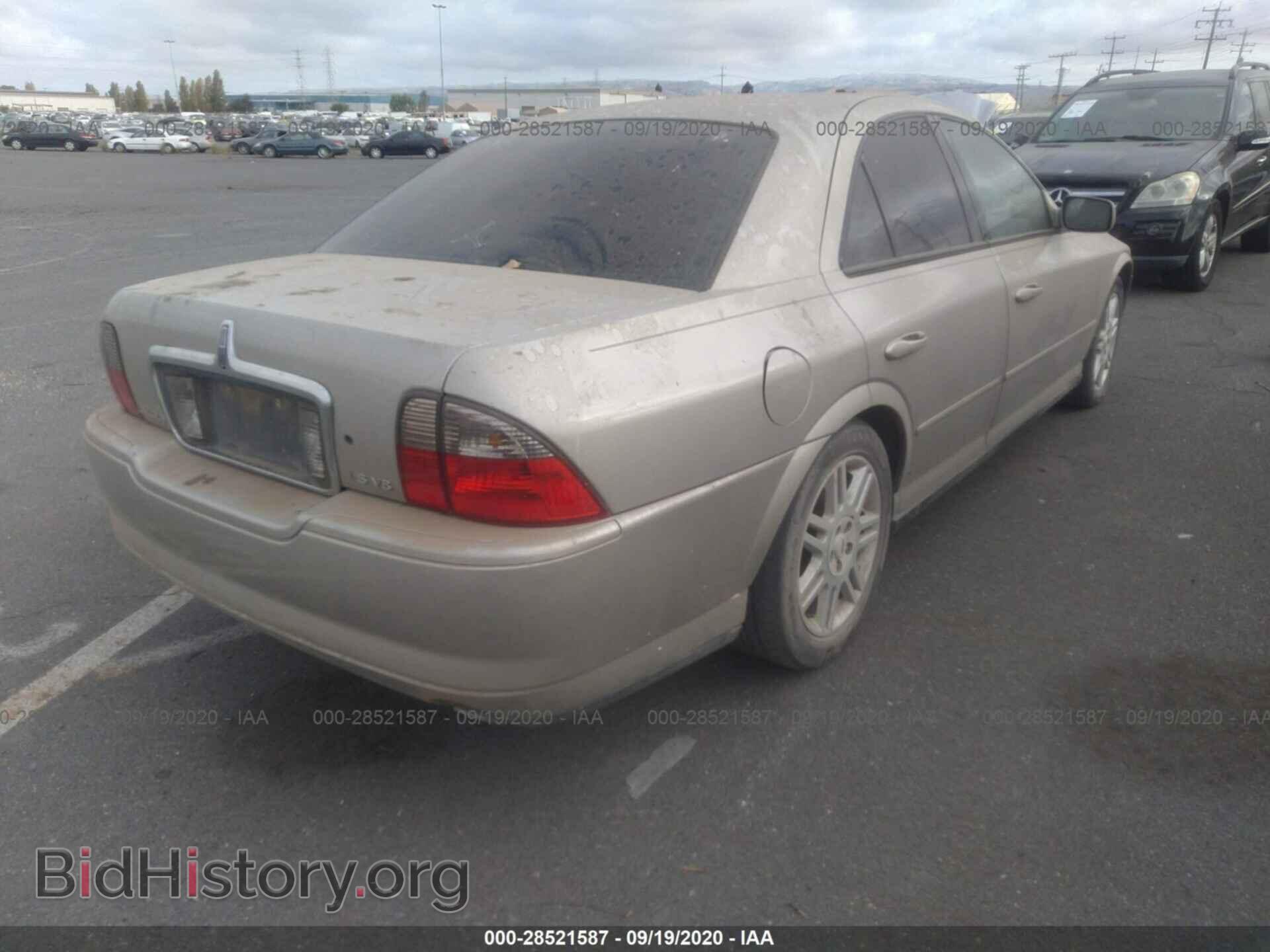 2004 LINCOLN LS - VIN: 1LNHM87A34Y636418 - Фото 4