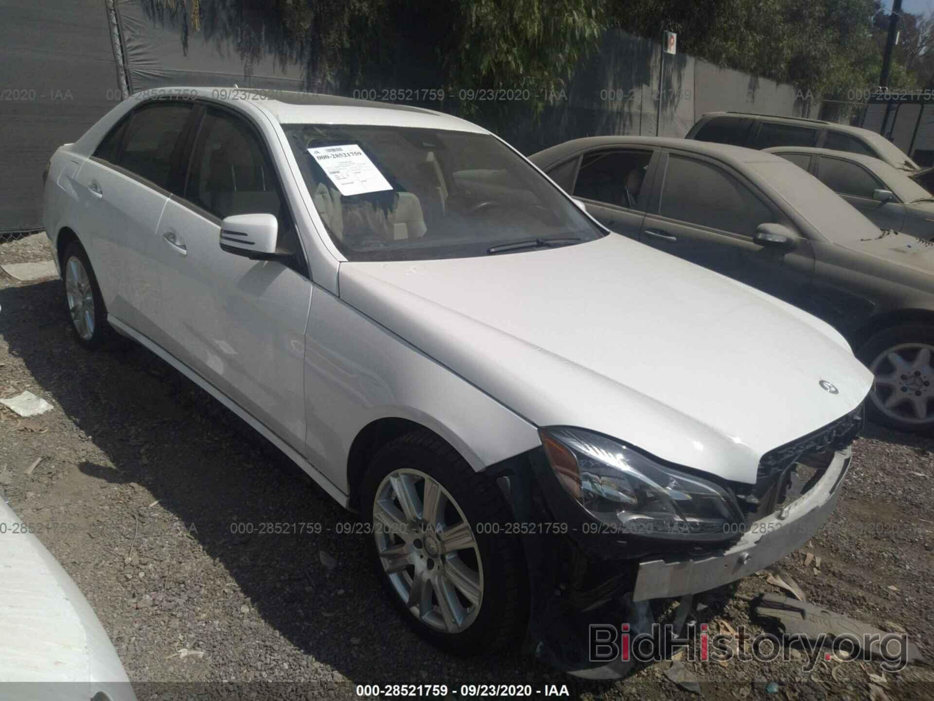 Photo WDDHF5KB9EA877915 - MERCEDES-BENZ E-CLASS 2014