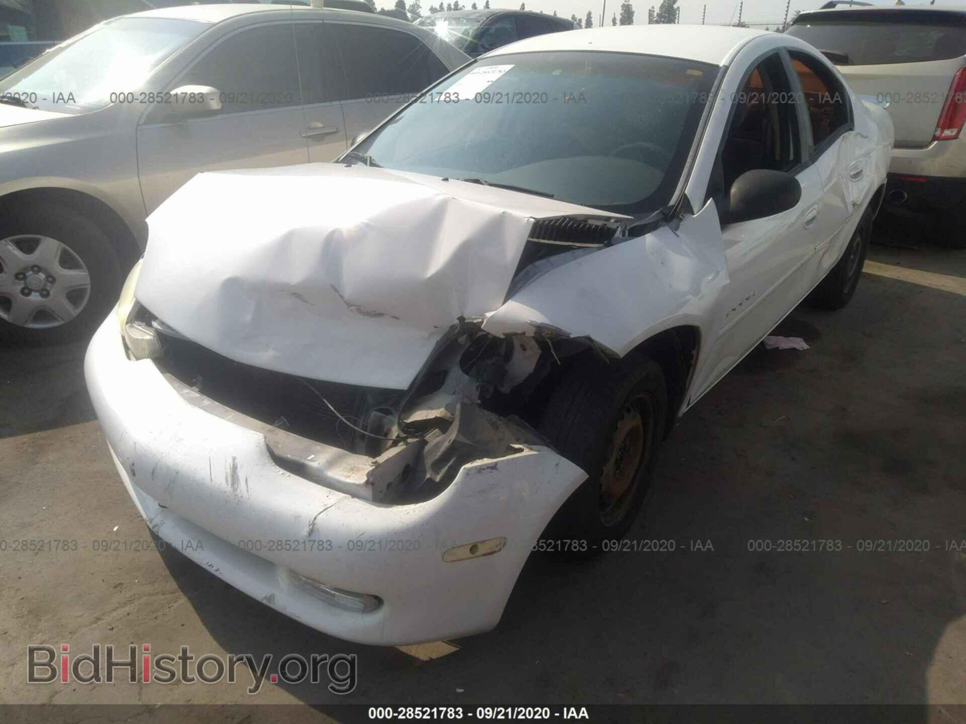 2001 DODGE NEON - VIN: 1B3ES46C51D196389 - Фото 2