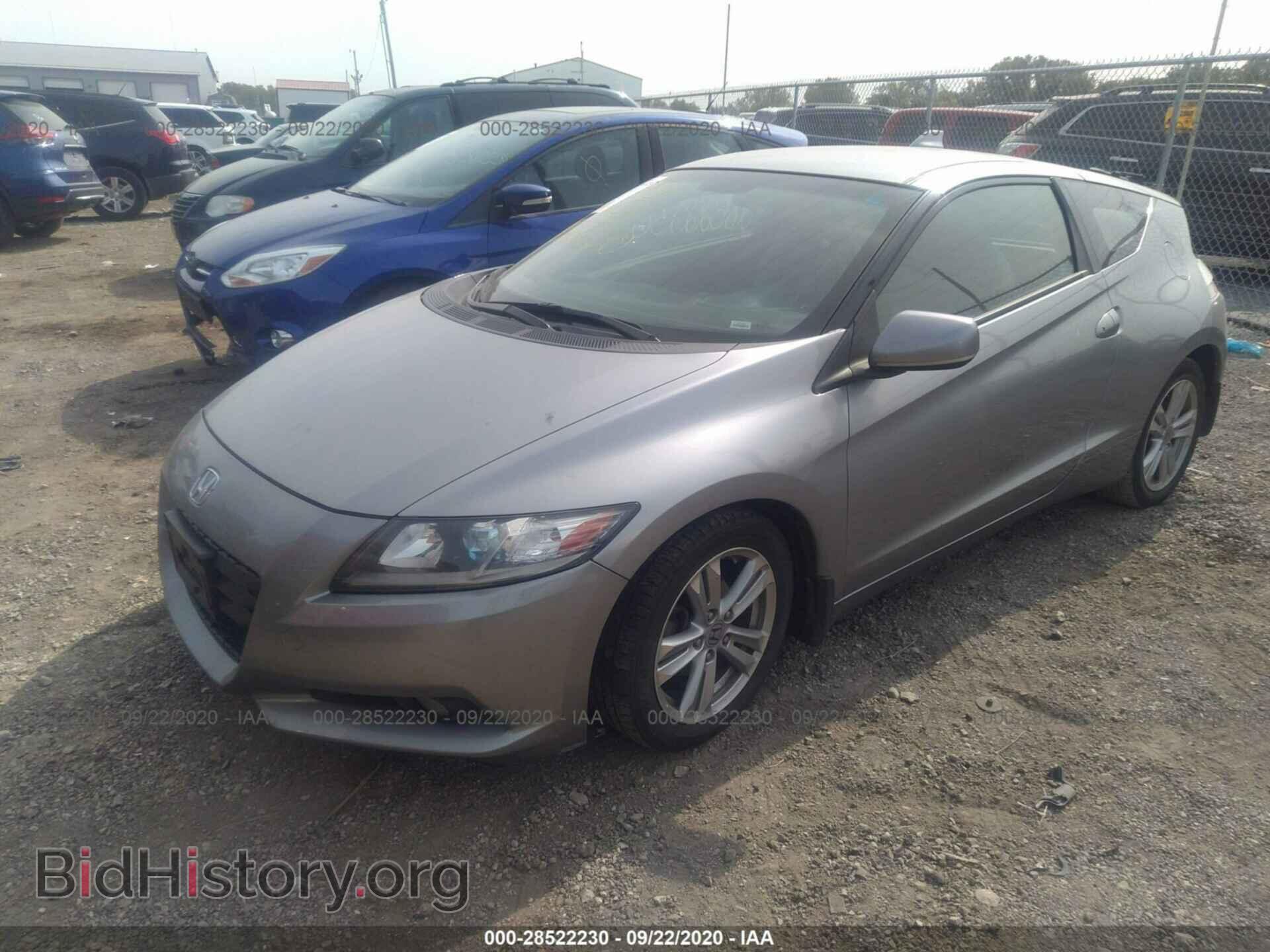 2012 HONDA CR-Z - VIN: JHMZF1D60CS001604 - Фото 2