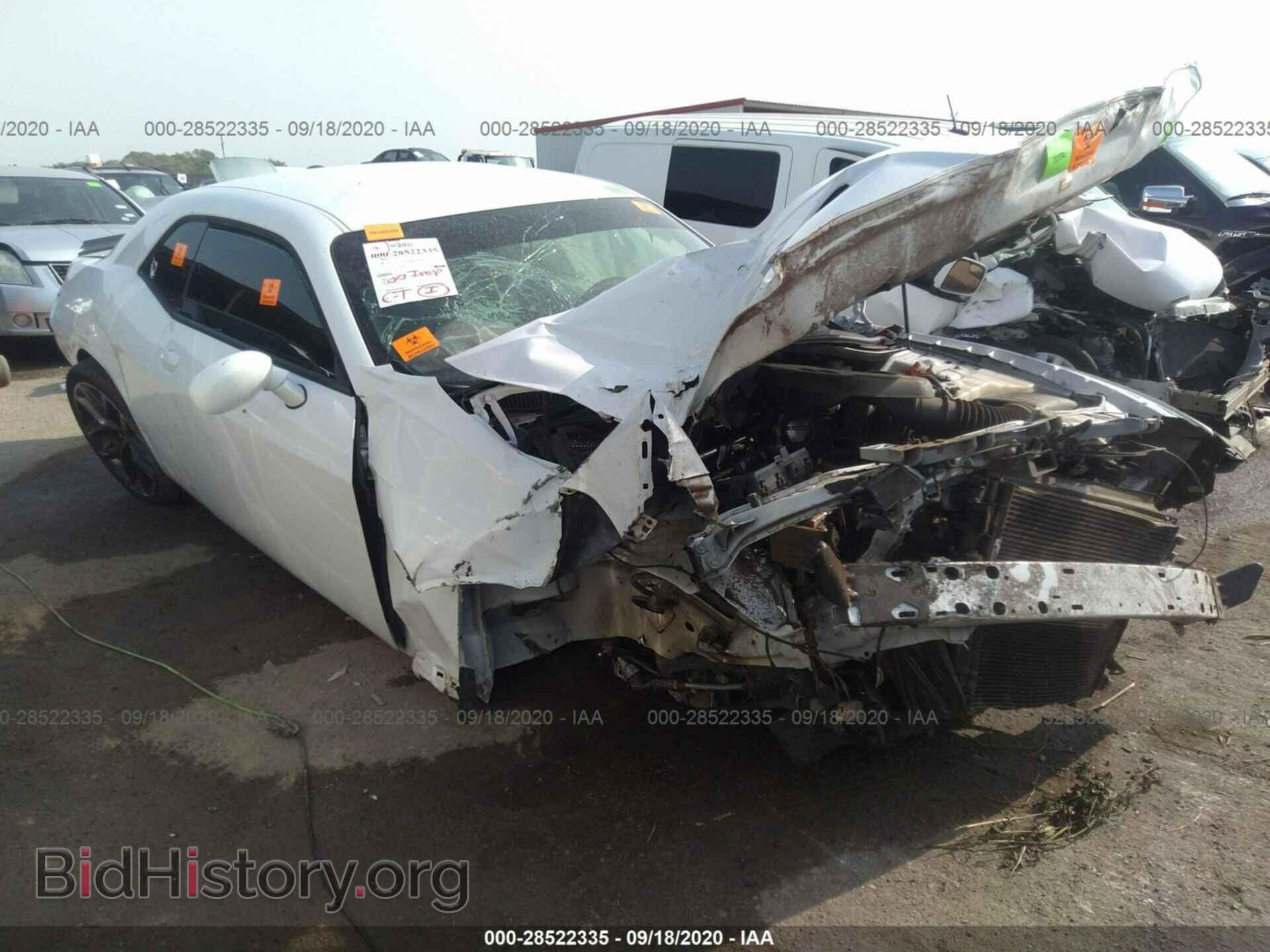 Photo 2C3CDZAG3KH557859 - DODGE CHALLENGER 2019