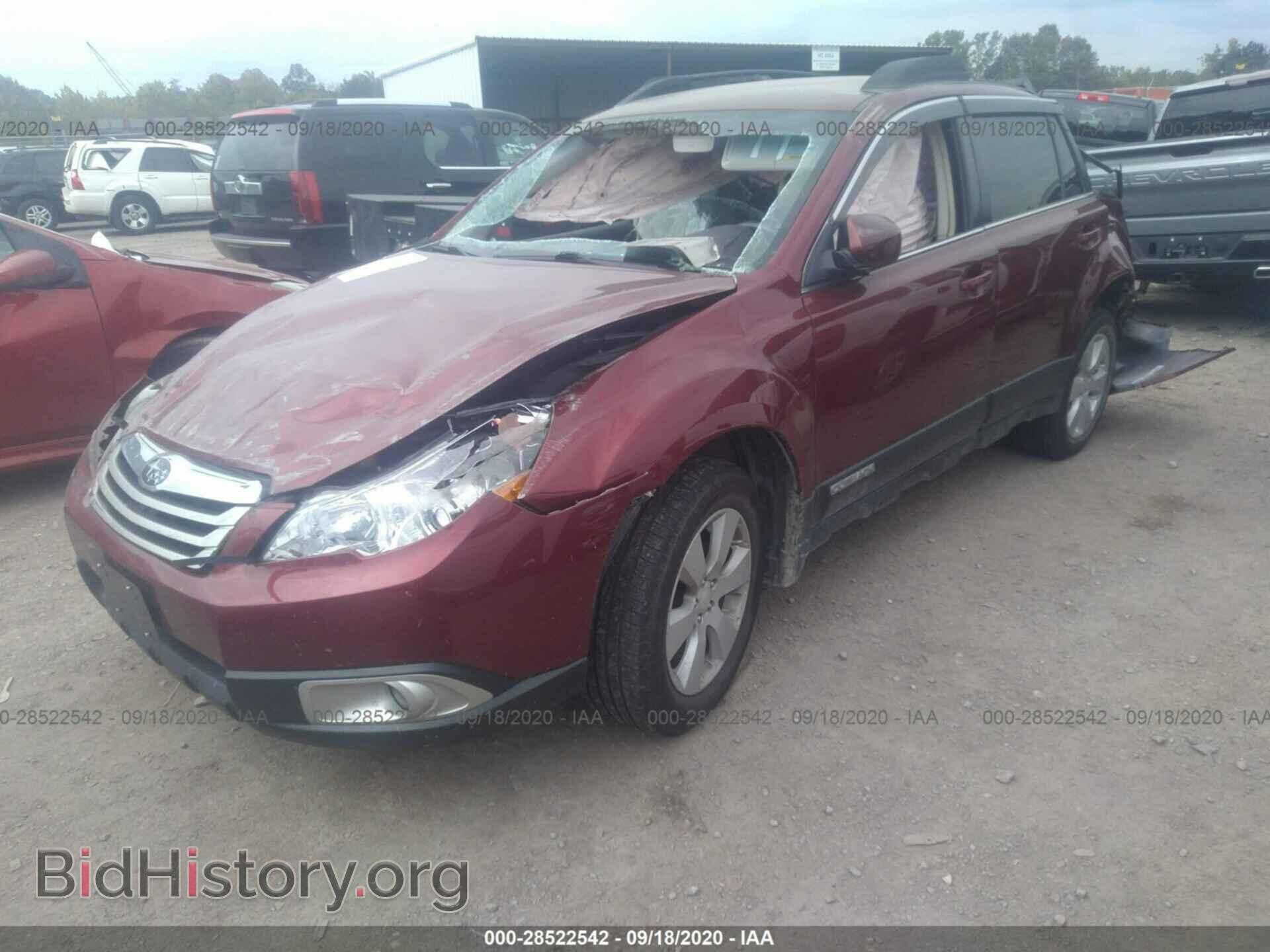 2011 SUBARU OUTBACK - VIN: 4S4BRBCC4B3365083 - Фото 2