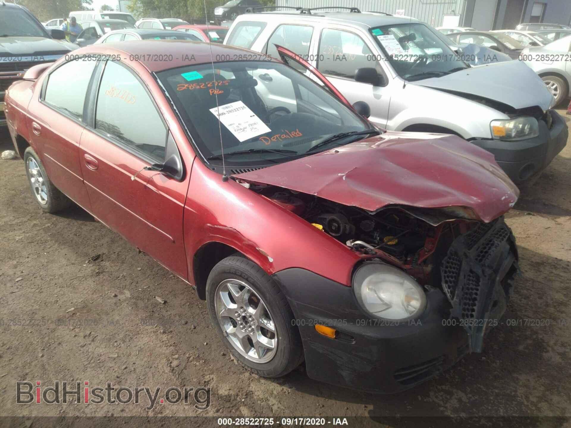Photo 1B3ES56C83D141038 - DODGE NEON 2003