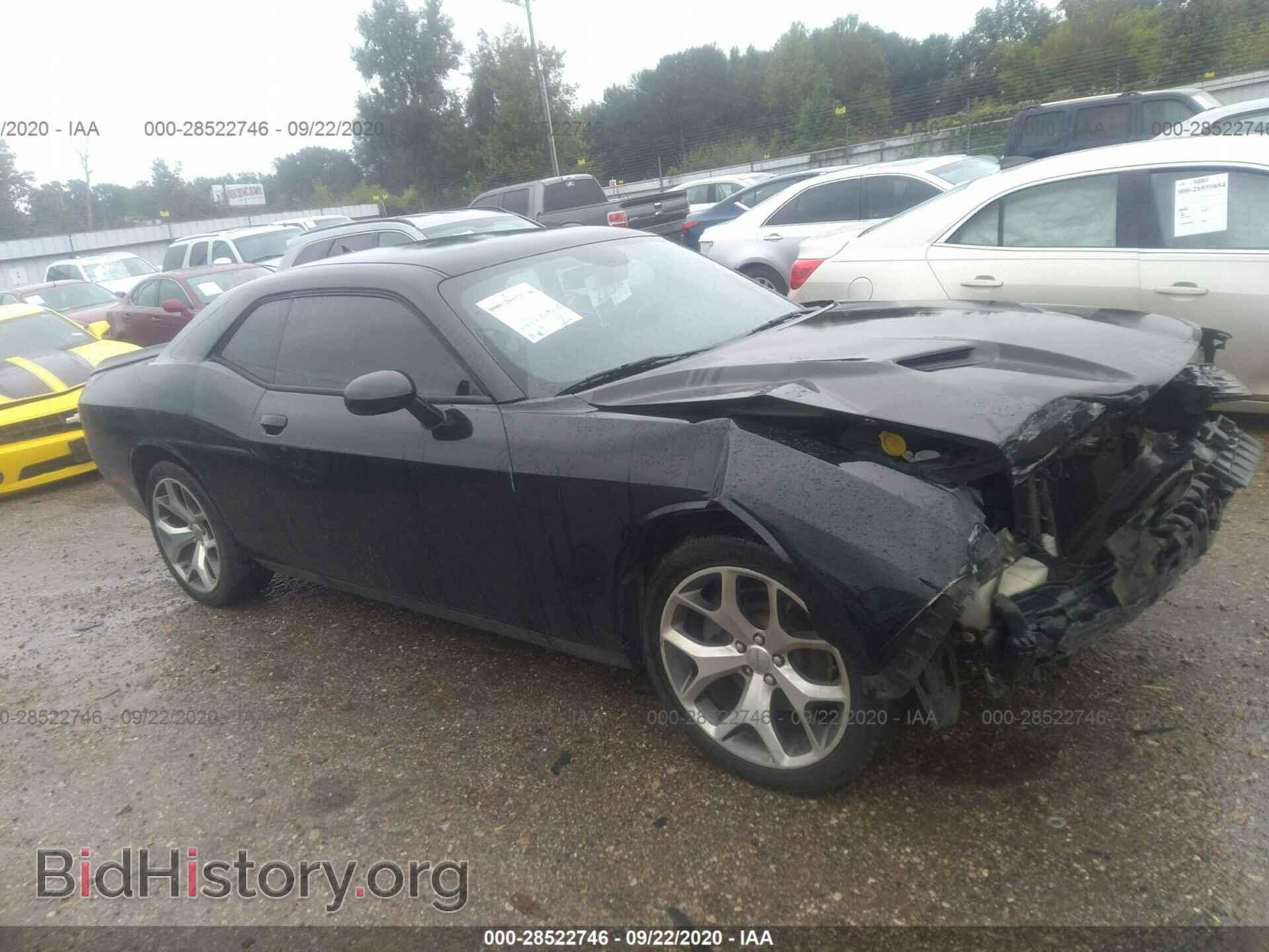 Photo 2C3CDZBGXFH783403 - DODGE CHALLENGER 2015