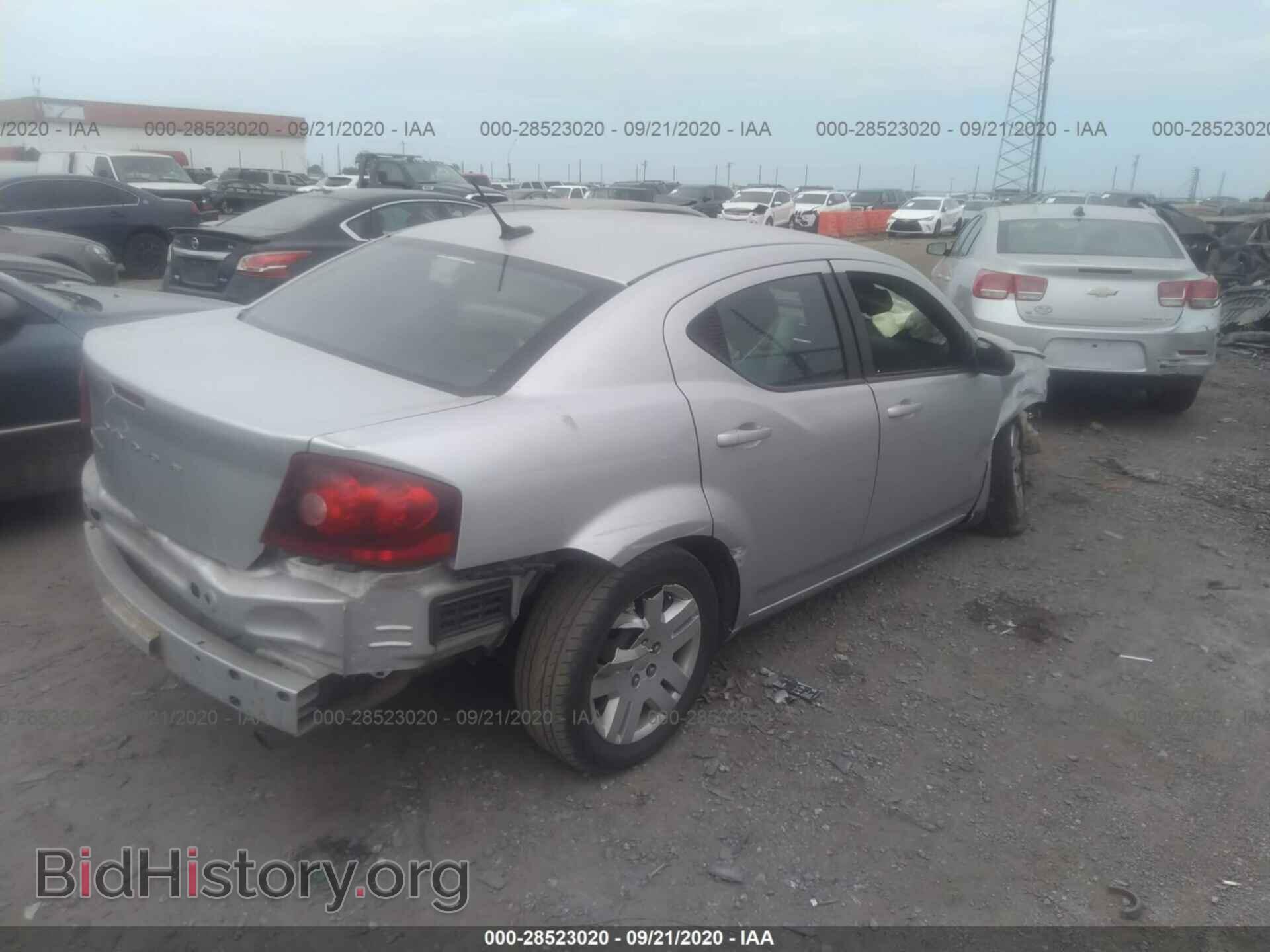 2012 DODGE AVENGER - VIN: 1C3CDZAB2CN128323 - Фото 4