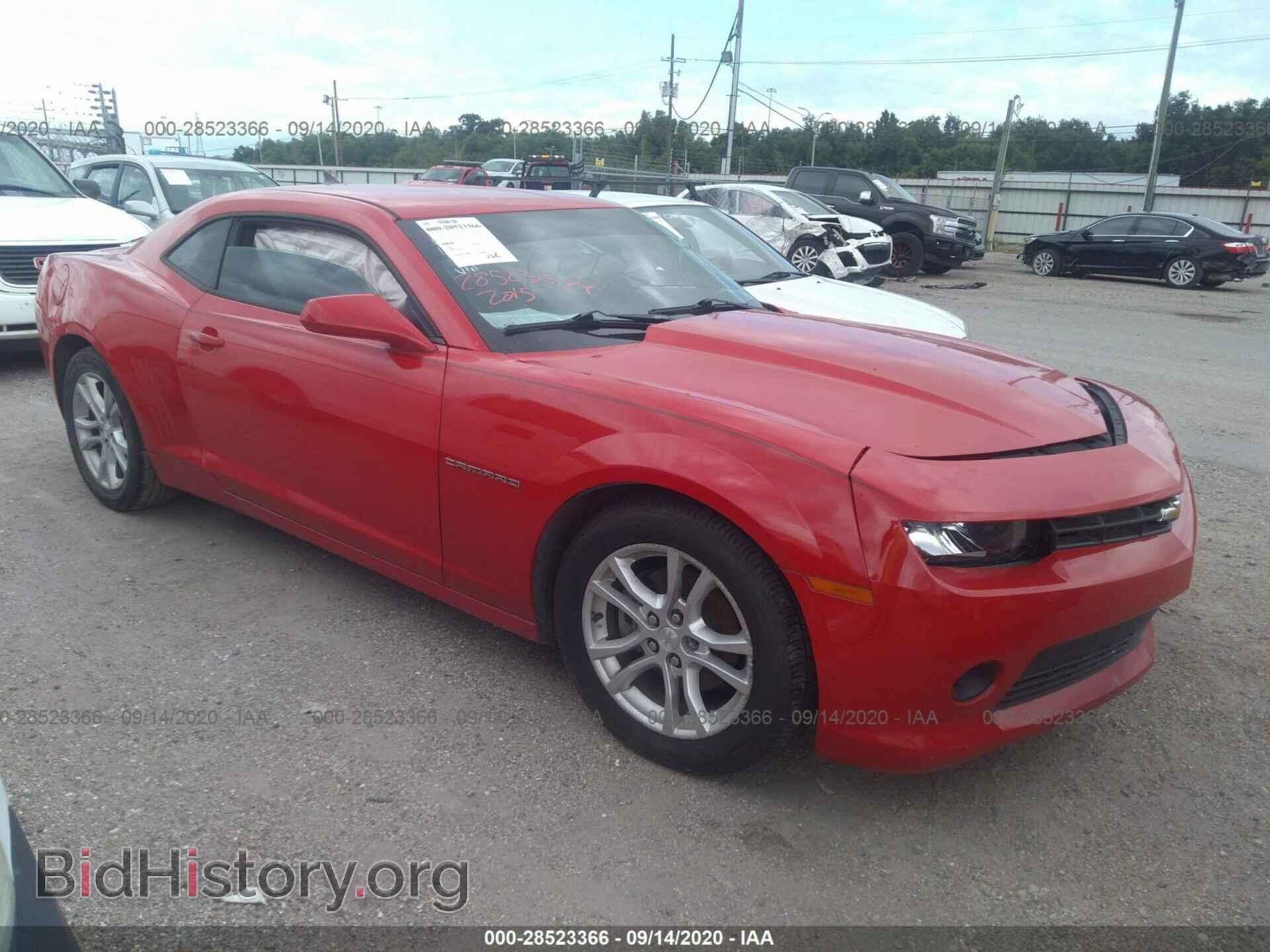 Фотография 2G1FD1E39F9142264 - CHEVROLET CAMARO 2015