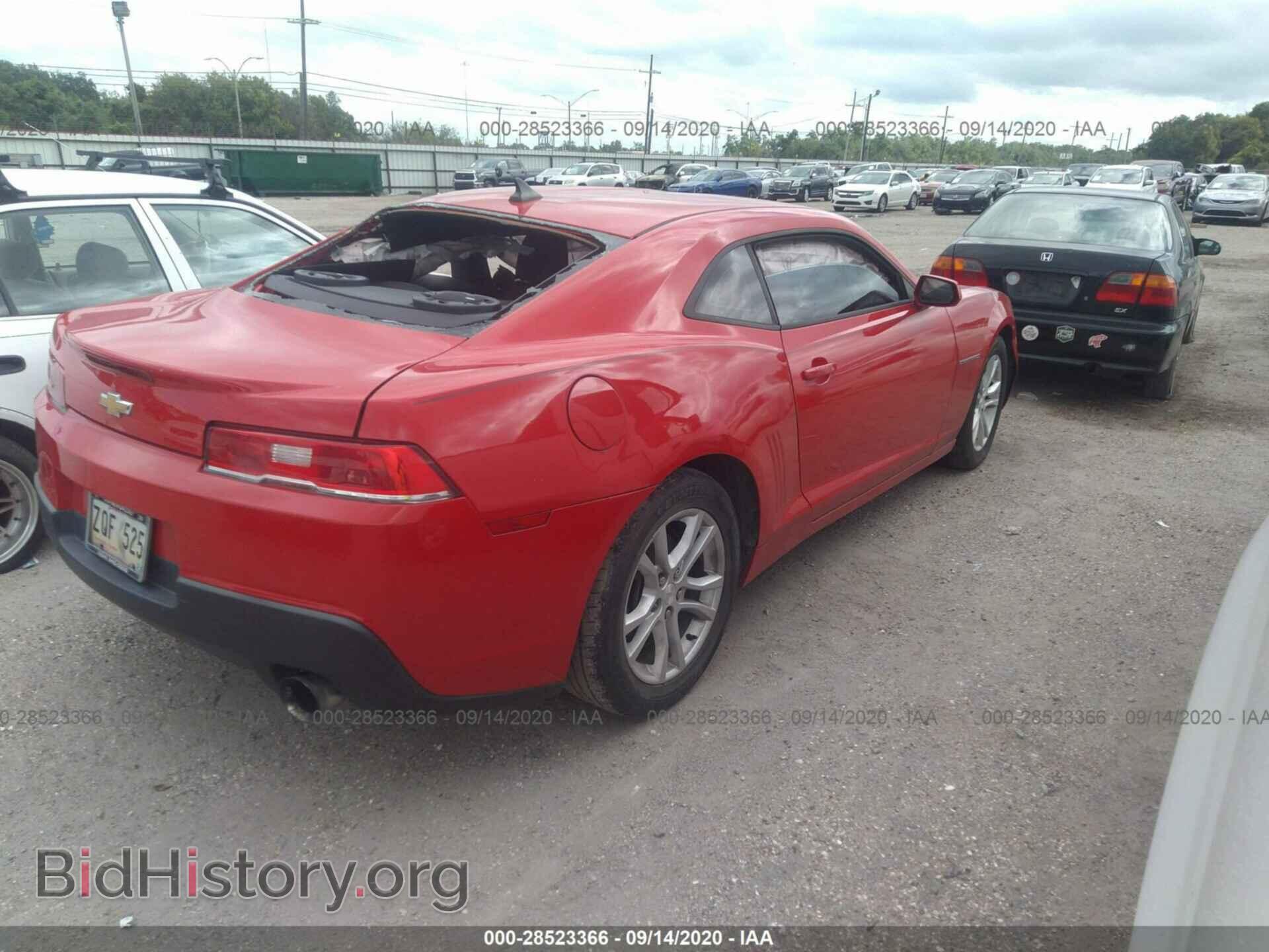 2015 CHEVROLET CAMARO - VIN: 2G1FD1E39F9142264 - Фото 4