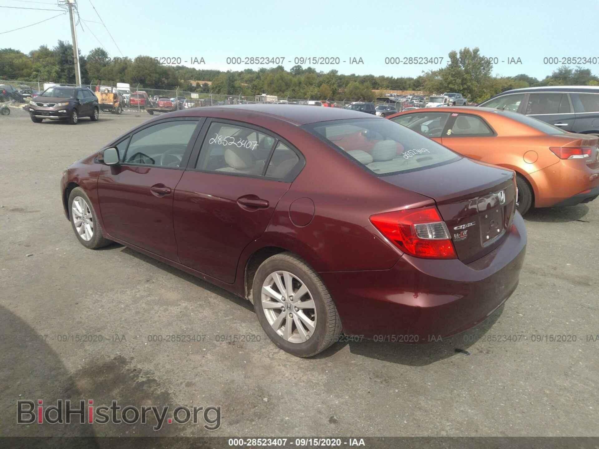 2012 HONDA CIVIC SDN - VIN: 2HGFB2F80CH514882 - Фото 3