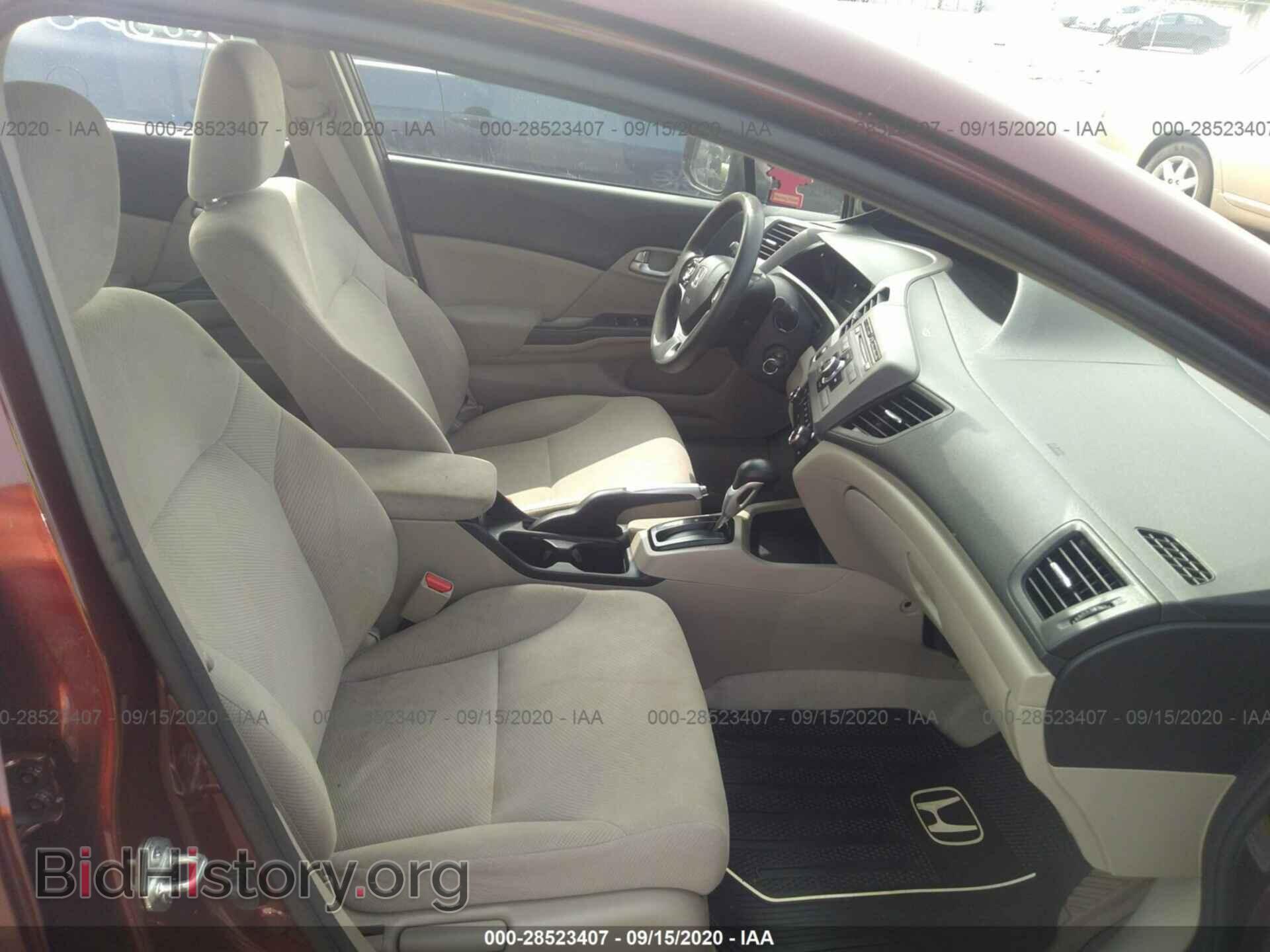 2012 HONDA CIVIC SDN - VIN: 2HGFB2F80CH514882 - Фото 5