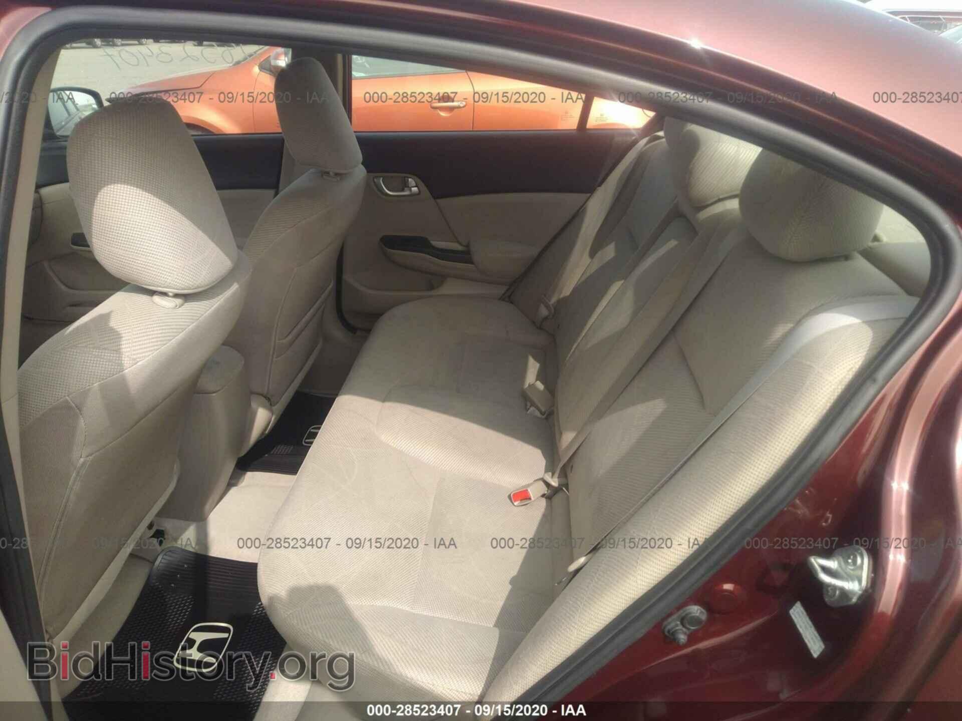 2012 HONDA CIVIC SDN - VIN: 2HGFB2F80CH514882 - Фото 8