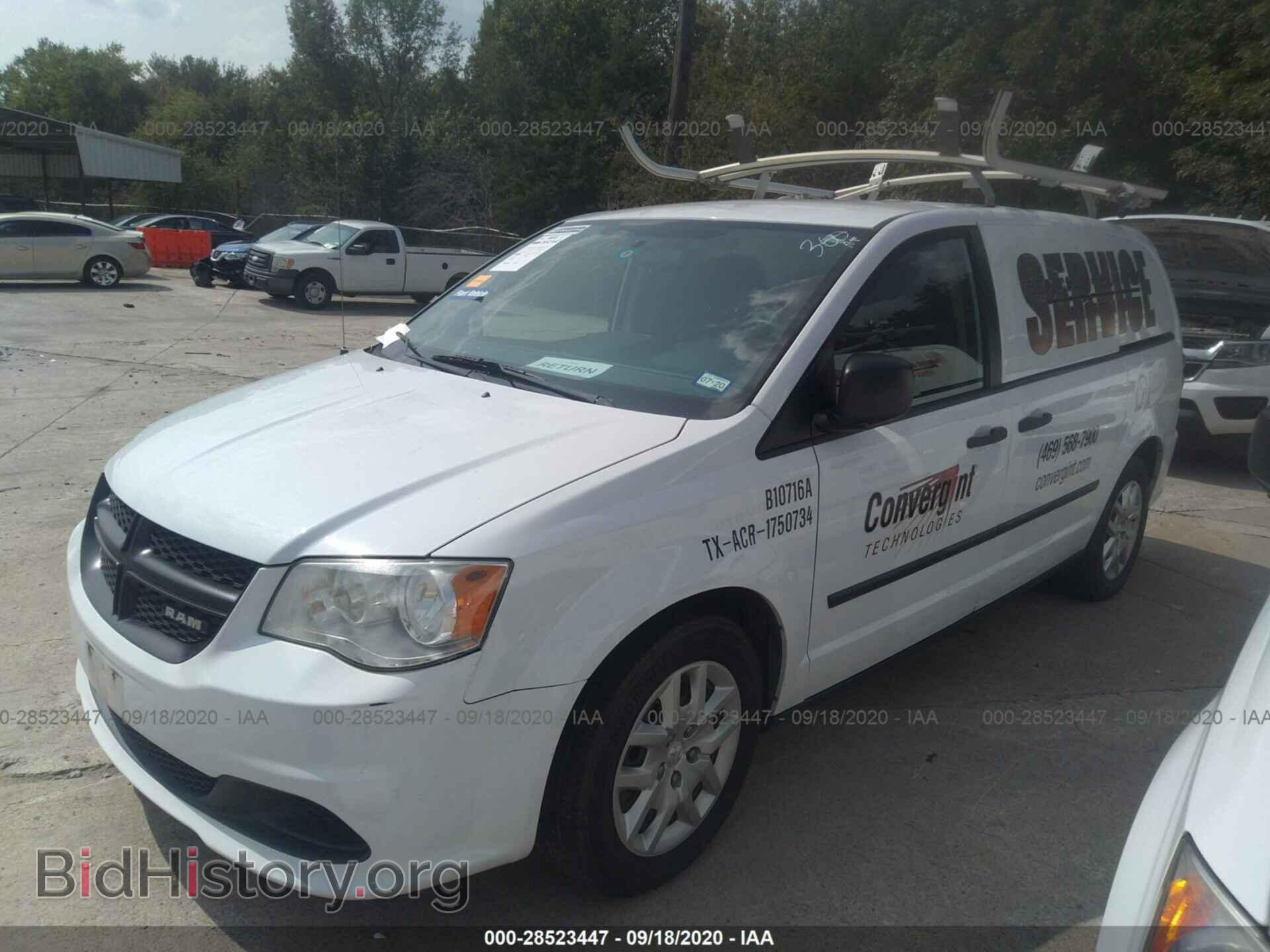2014 RAM CARGO VAN - VIN: 2C4JRGAG4ER432814 - Фото 2