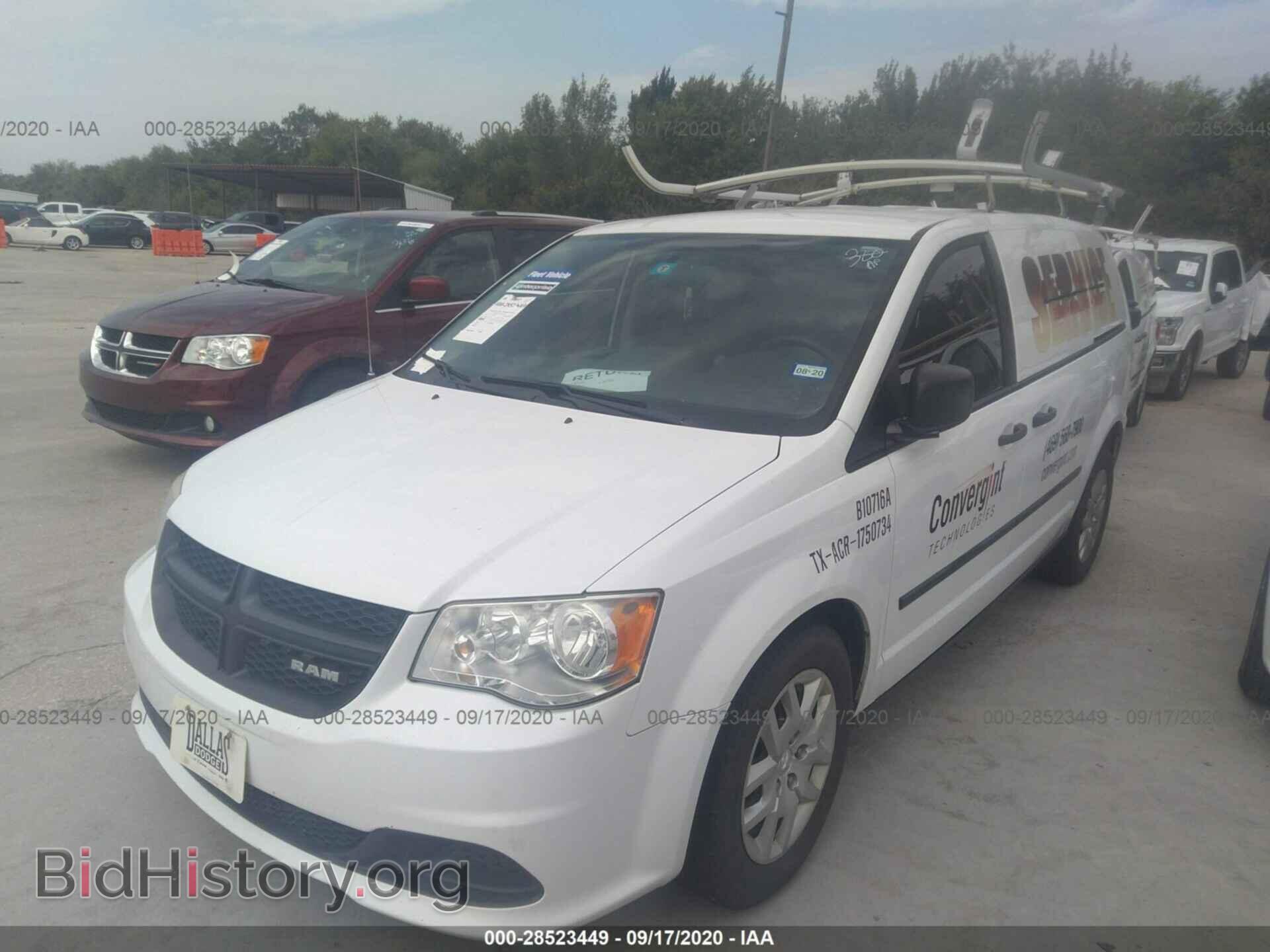 2014 RAM CARGO VAN - VIN: 2C4JRGAG6ER432832 - Фото 2