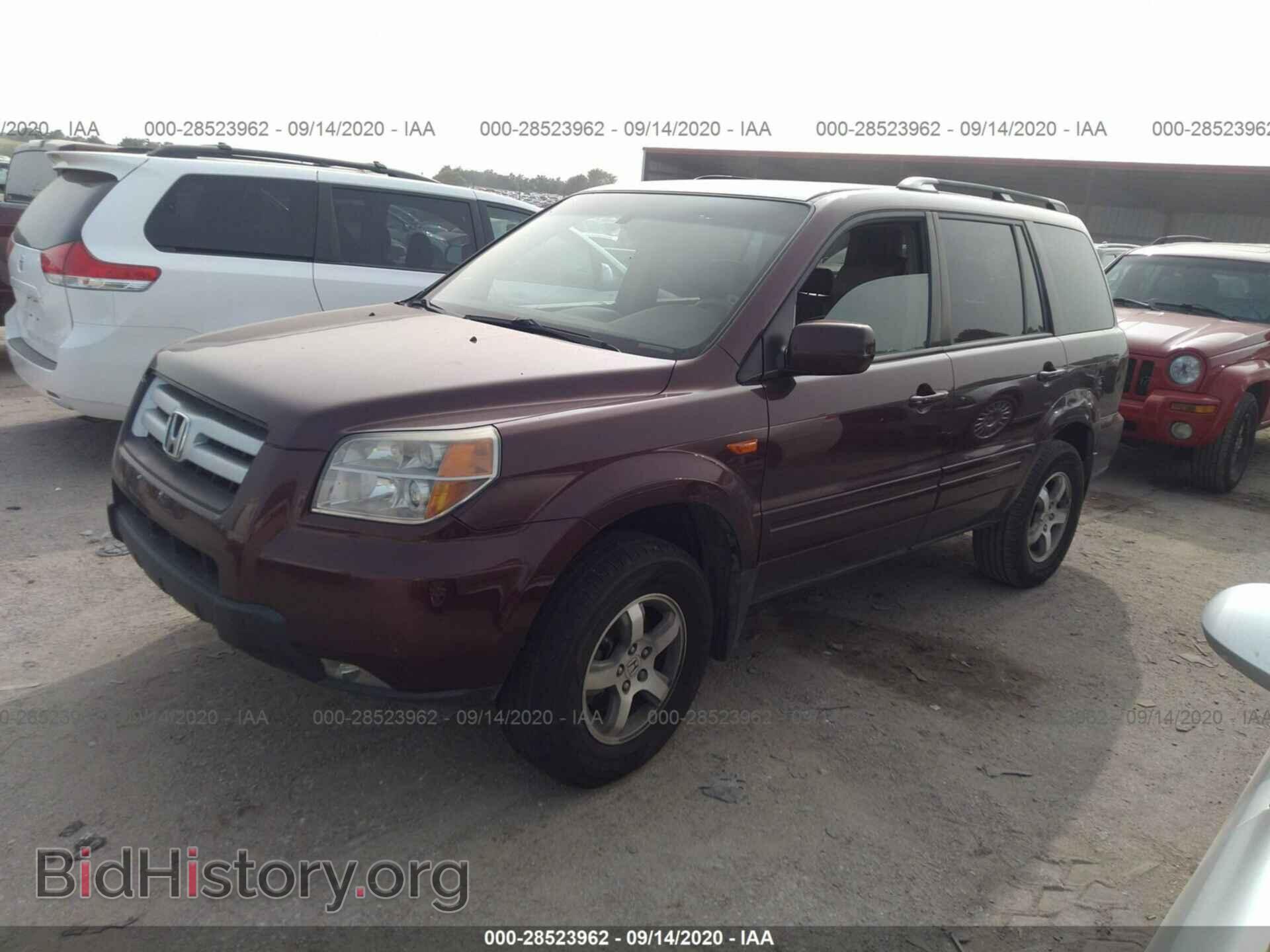 2007 HONDA PILOT - VIN: 5FNYF18677B016644 - Фото 2