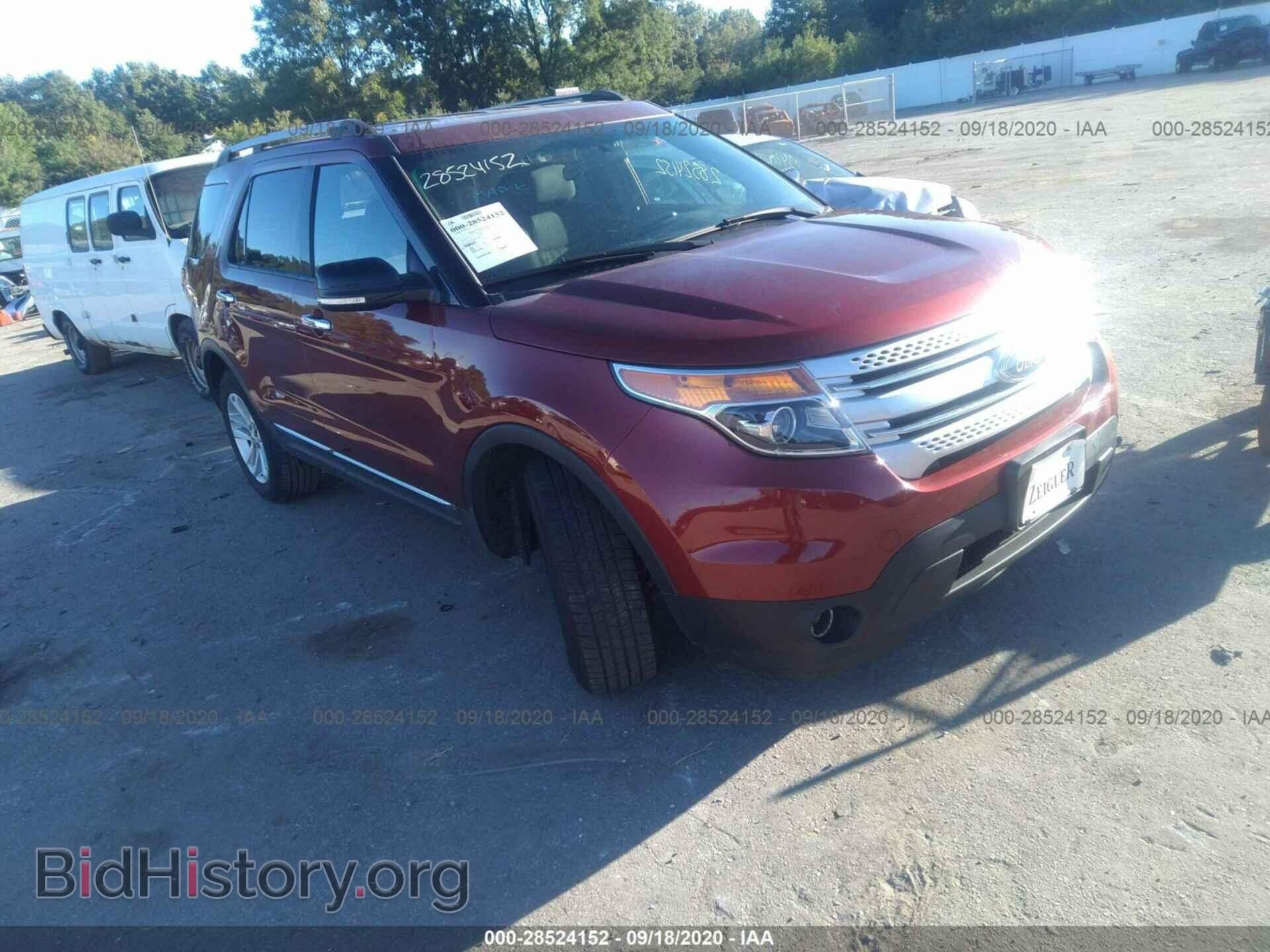 Photo 1FM5K7D88EGB83411 - FORD EXPLORER 2014