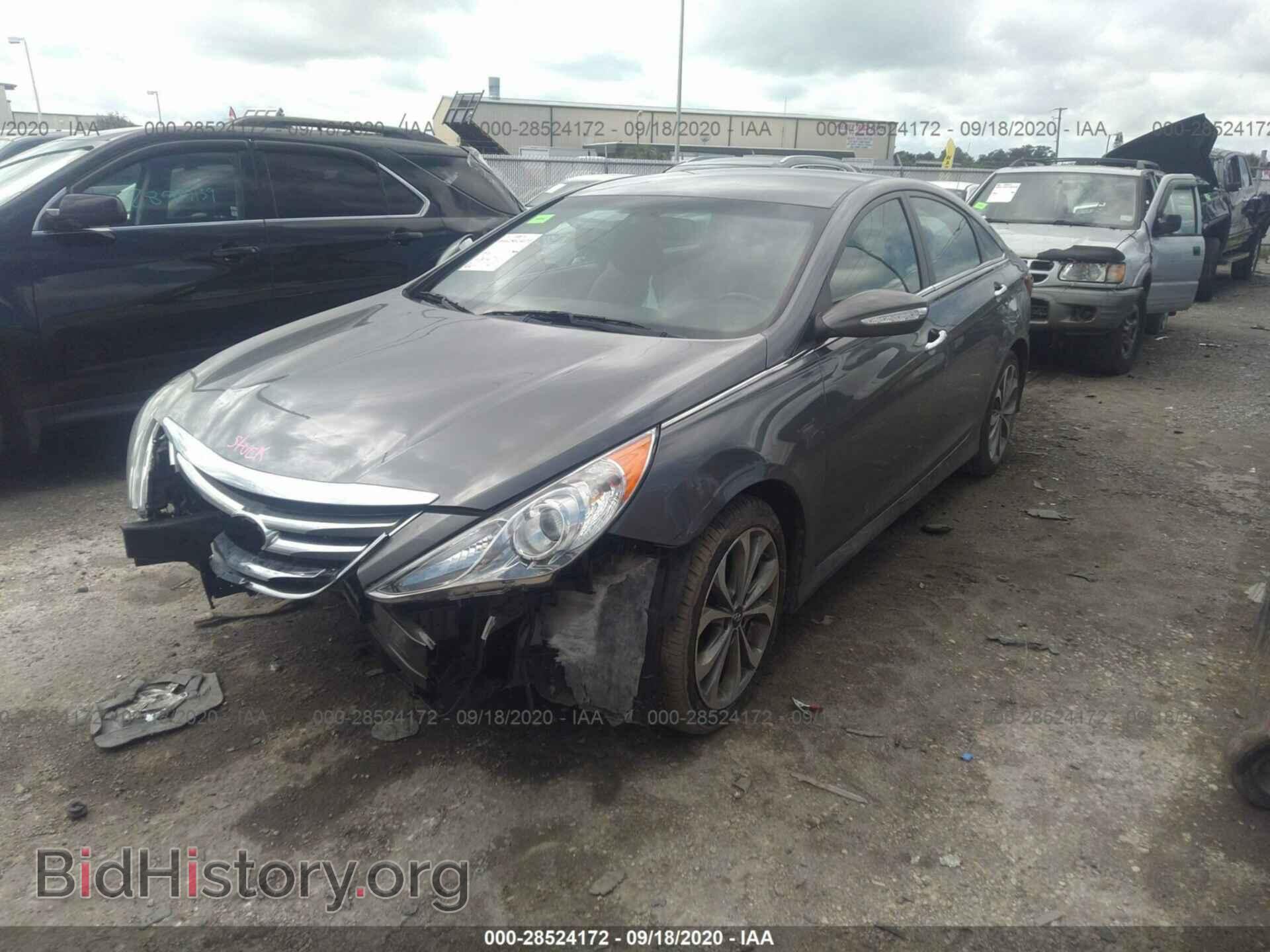 2014 HYUNDAI SONATA - VIN: 5NPEC4AC7EH886583 - Фото 2