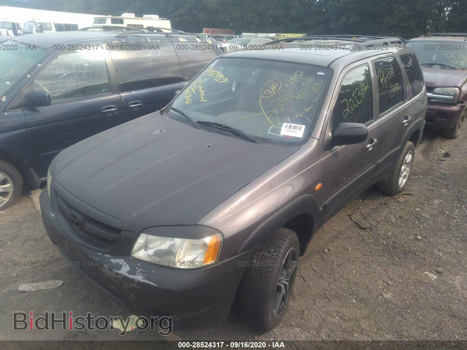 2002 MAZDA TRIBUTE - VIN: 4F2CU08132KM03668 - Фото 2