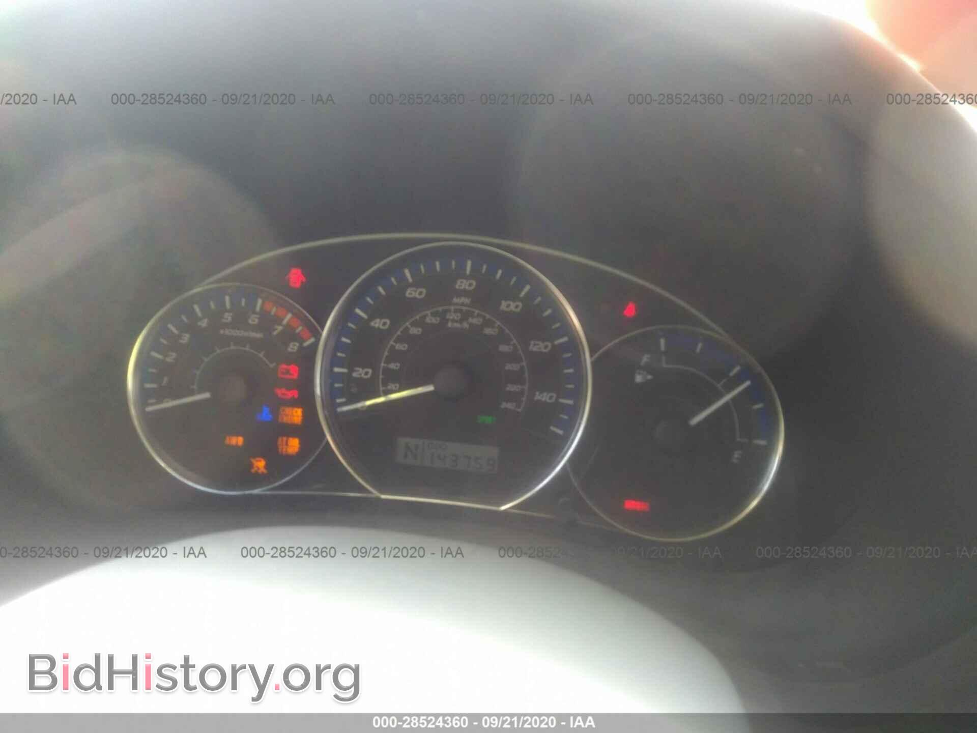2010 SUBARU FORESTER - VIN: JF2SH6CC6AH742739 - Фото 7