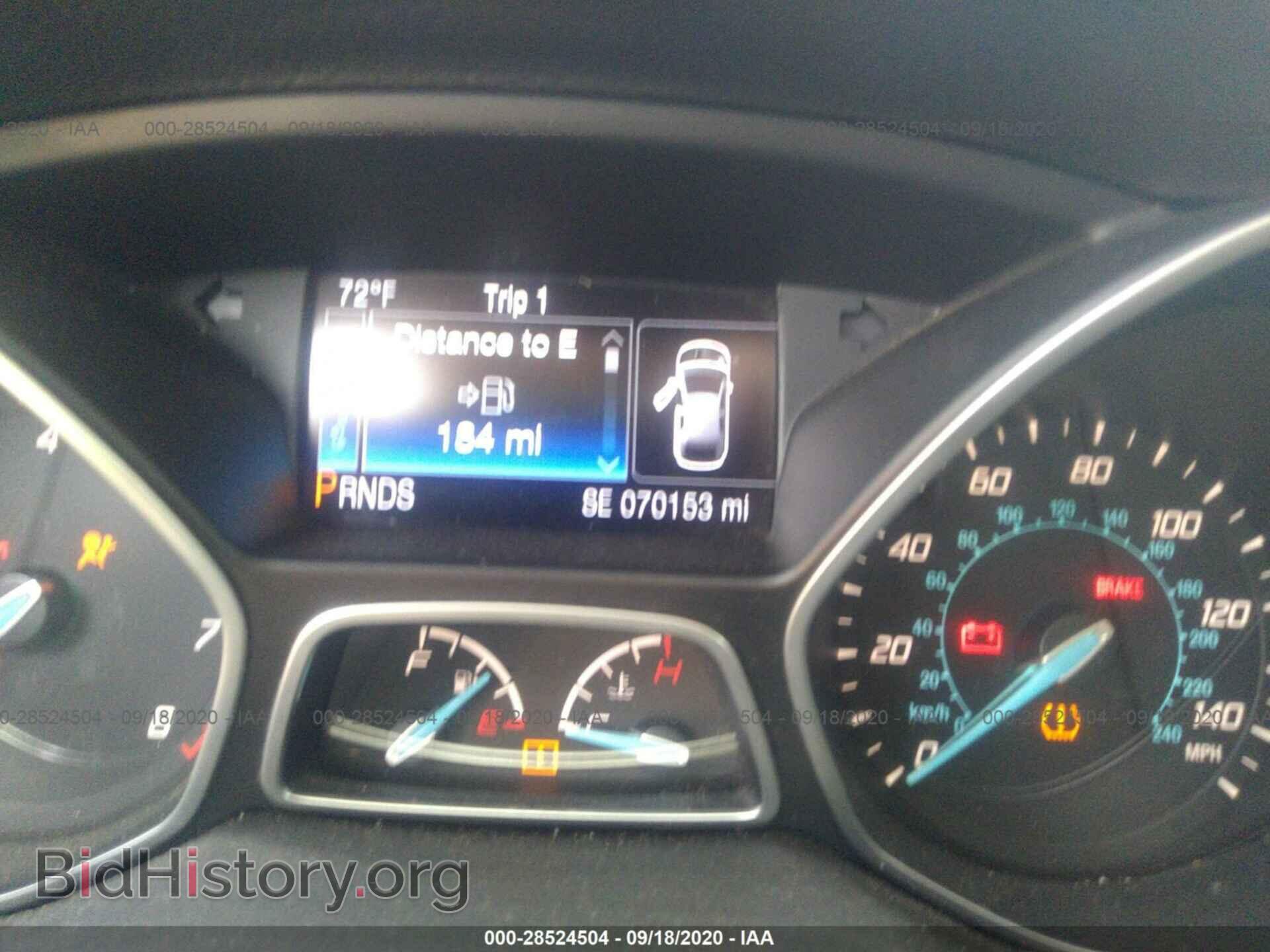 2014 FORD FOCUS - VIN: 1FADP3K28EL138622 - Фото 7