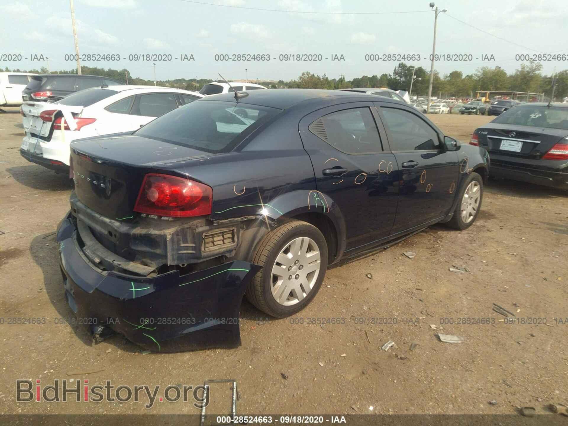 2014 DODGE AVENGER - VIN: 1C3CDZAB3EN138197 - Фото 4