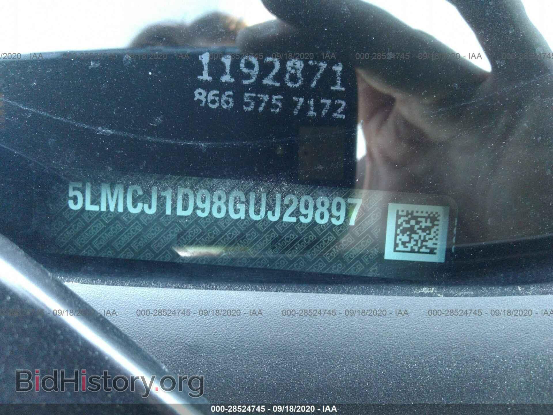 2016 LINCOLN MKC - VIN: 5LMCJ1D98GUJ29897 - Фото 9