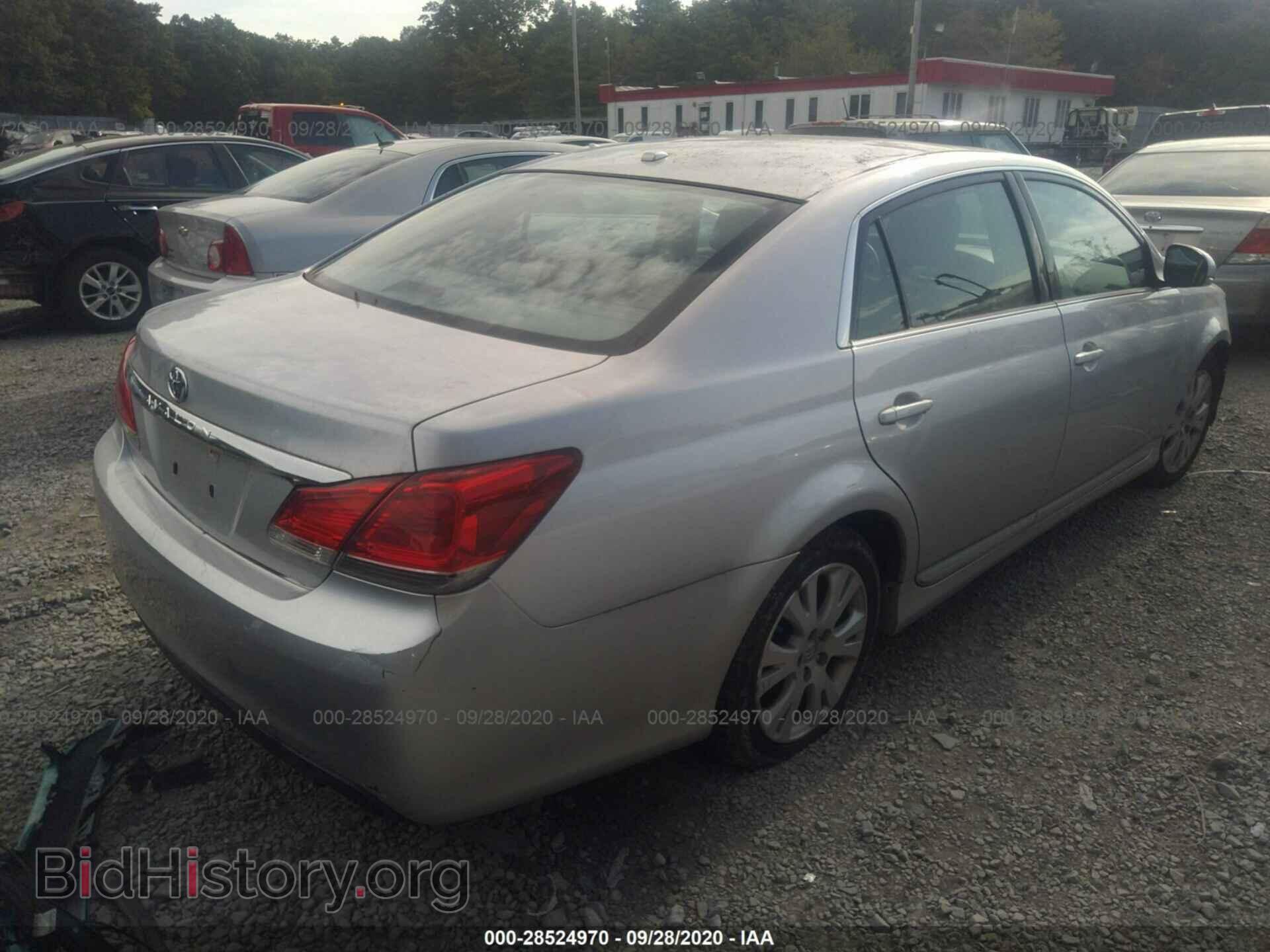 2011 TOYOTA AVALON - VIN: 4T1BK3DB4BU387949 - Фото 4