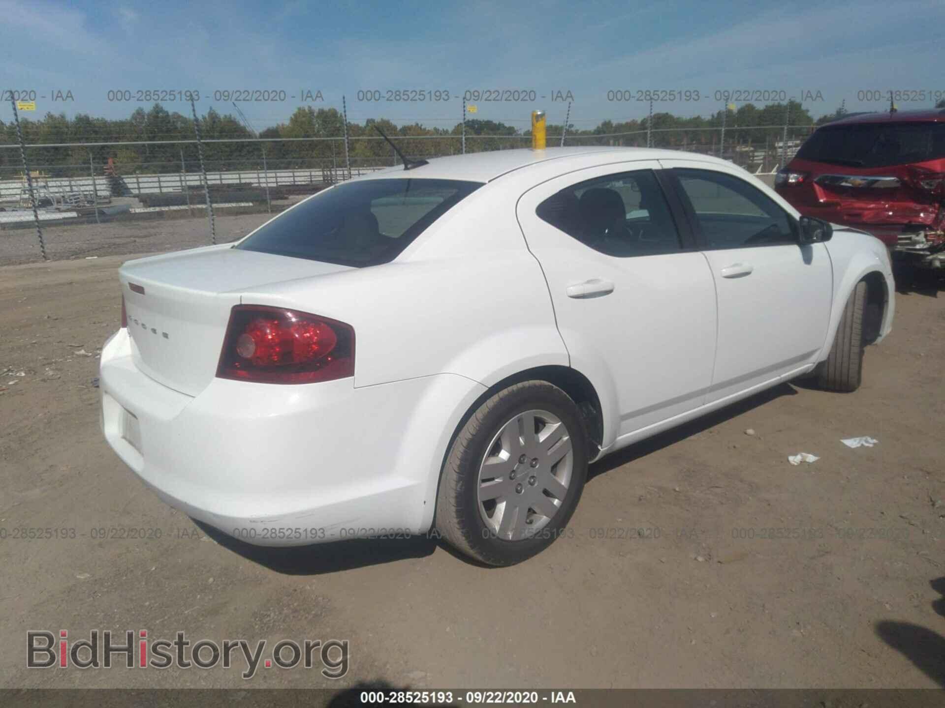2014 DODGE AVENGER - VIN: 1C3CDZAB6EN190648 - Фото 4