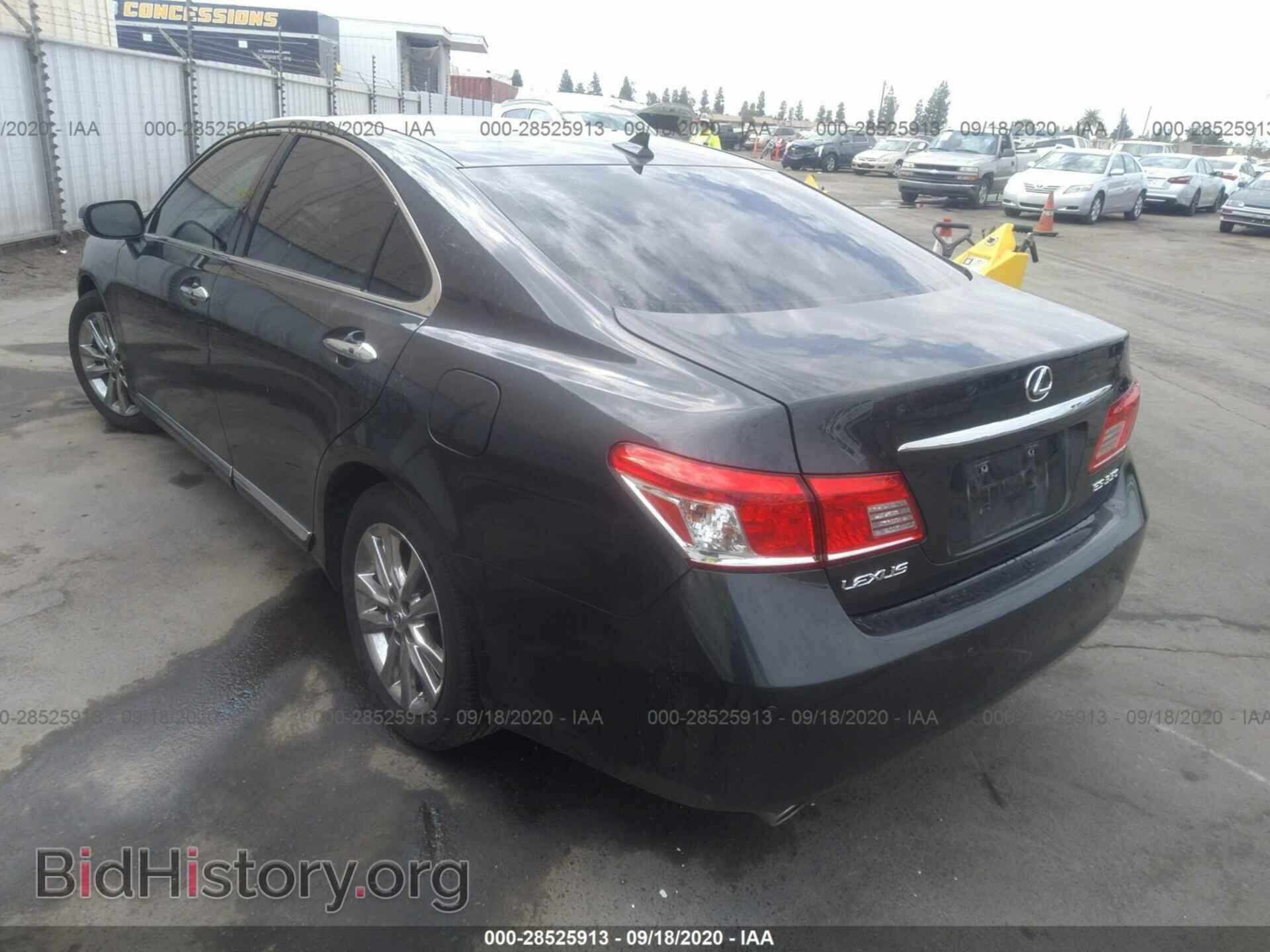 2010 LEXUS ES 350 - VIN: JTHBK1EG0A2383814 - Фото 3