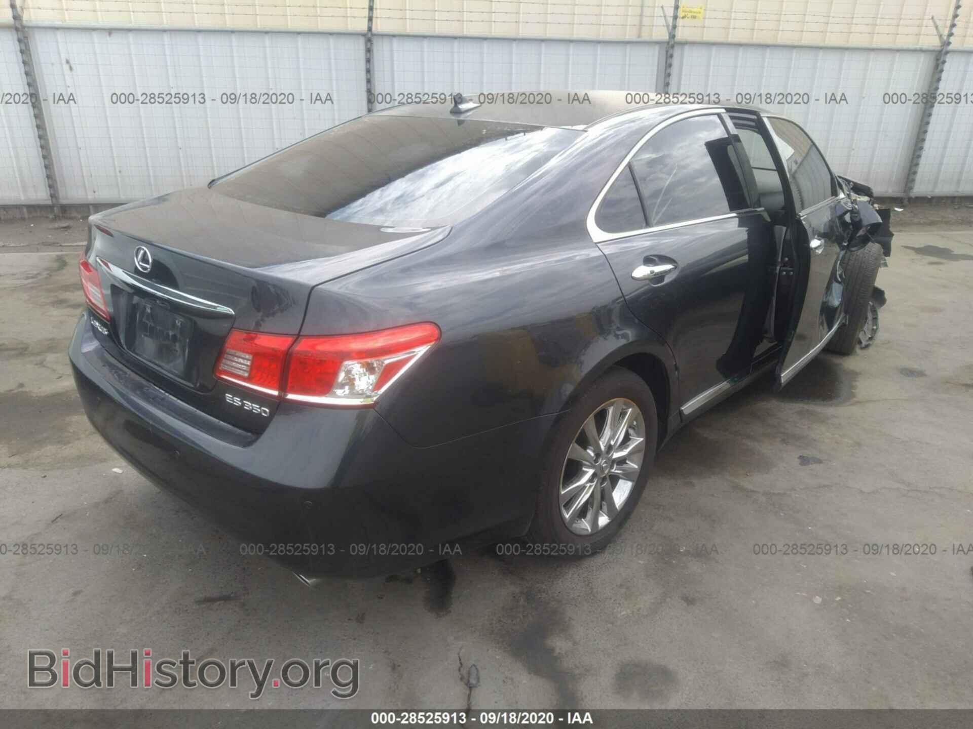 2010 LEXUS ES 350 - VIN: JTHBK1EG0A2383814 - Фото 4
